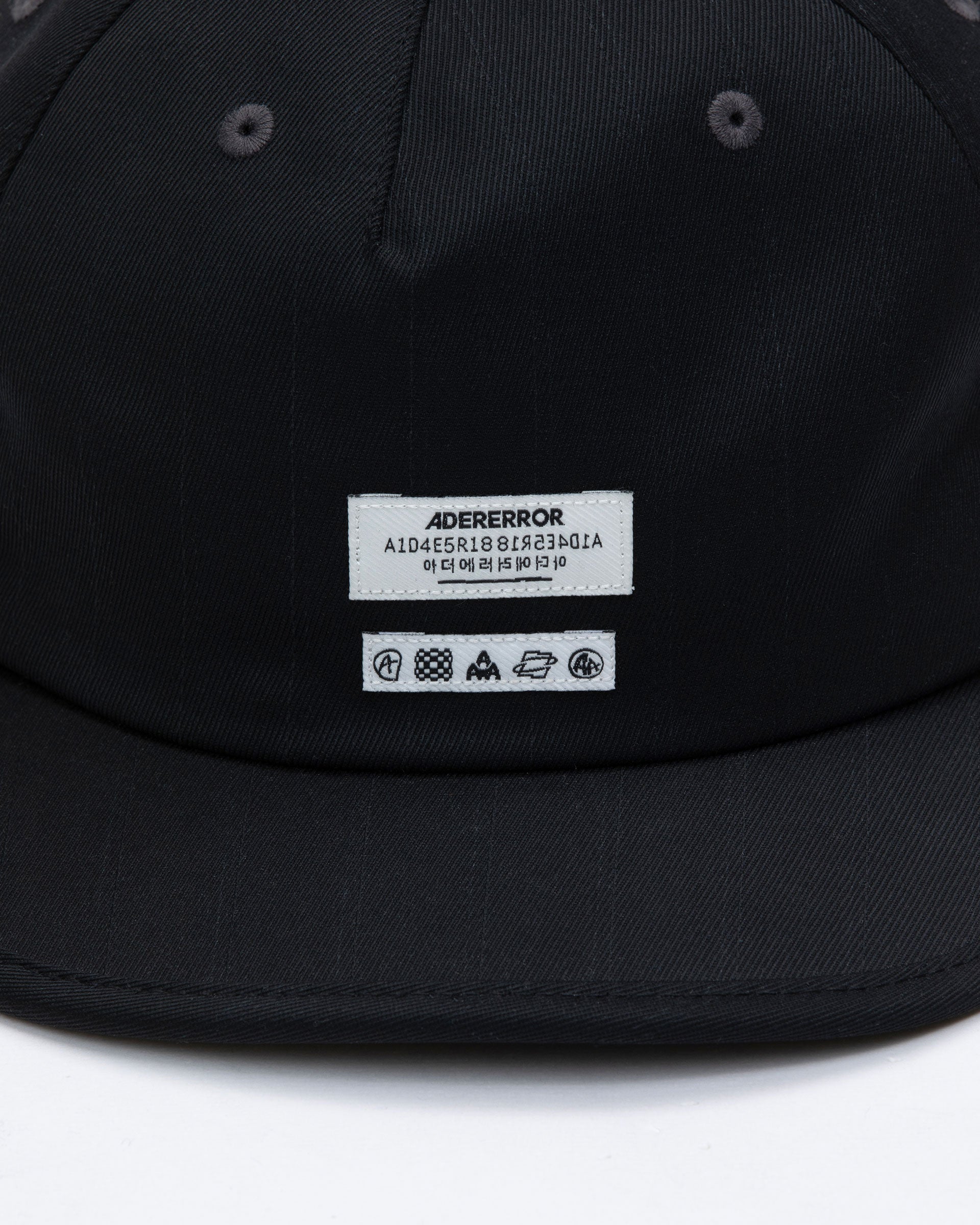 Ader Error - Langle cap (Noir) product image 7 | TRAB K-Fashion Australia