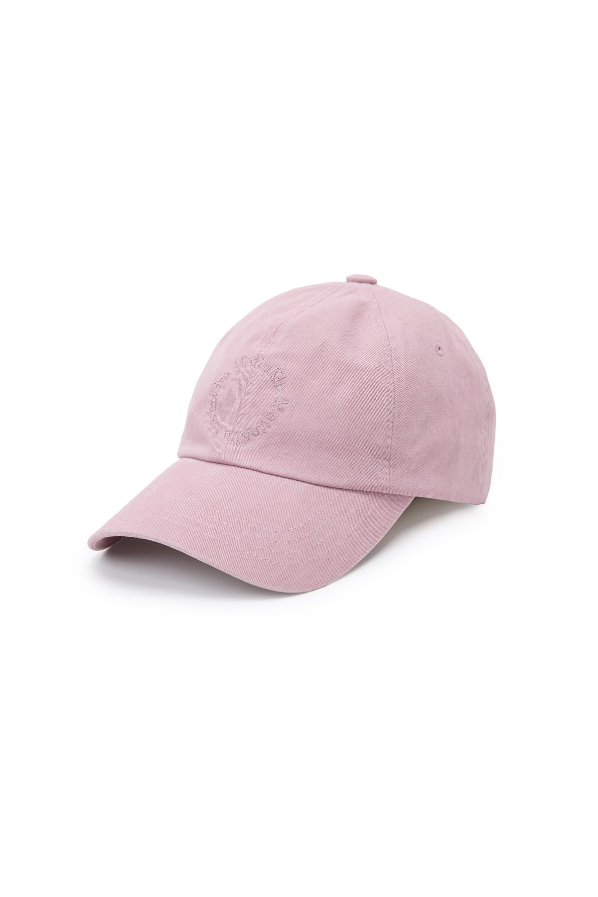 Matin Kim - Washed Circle Logo Ball Cap (Pink) product image 2 | TRAB K-Fashion Australia