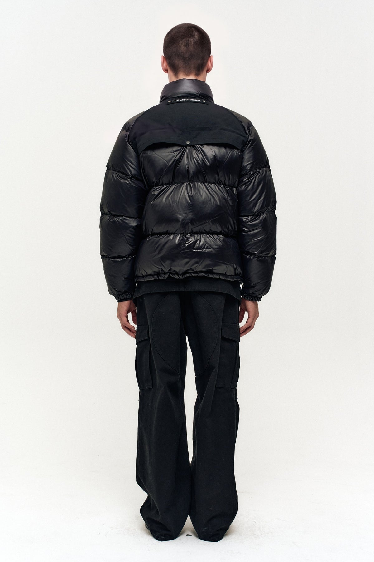 Andersson Bell - Triple Patch Puffer Down Jacket (Black) product image 4 | TRAB K-Fashion Australia