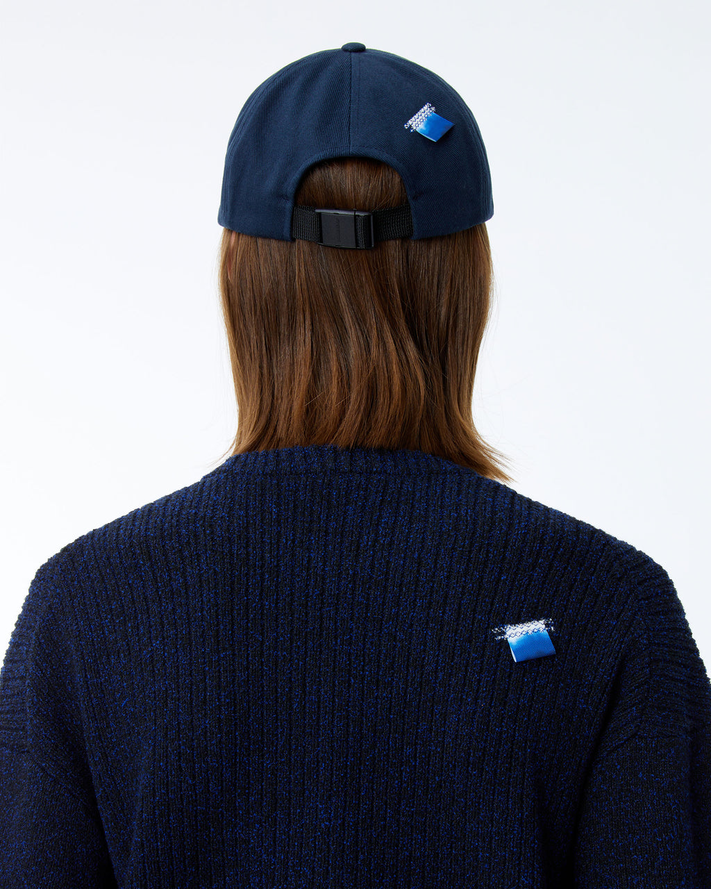 Ader Error - Nolc logo cap (Navy) product image 6 | TRAB K-Fashion Australia