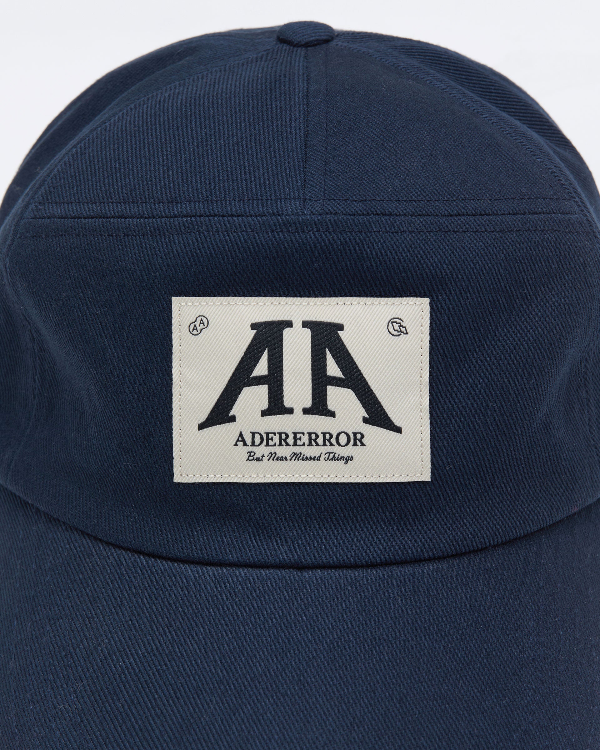 Ader Error - Nolc logo cap (Navy) product image 7 | TRAB K-Fashion Australia