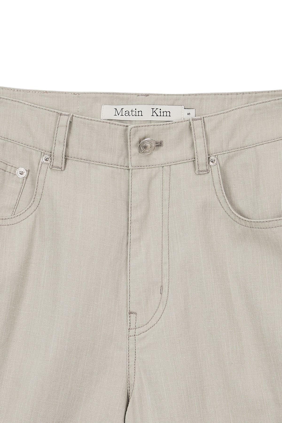 Matin Kim - Side Pintuck Point Pants (Beige) product image 4 | TRAB K-Fashion Australia