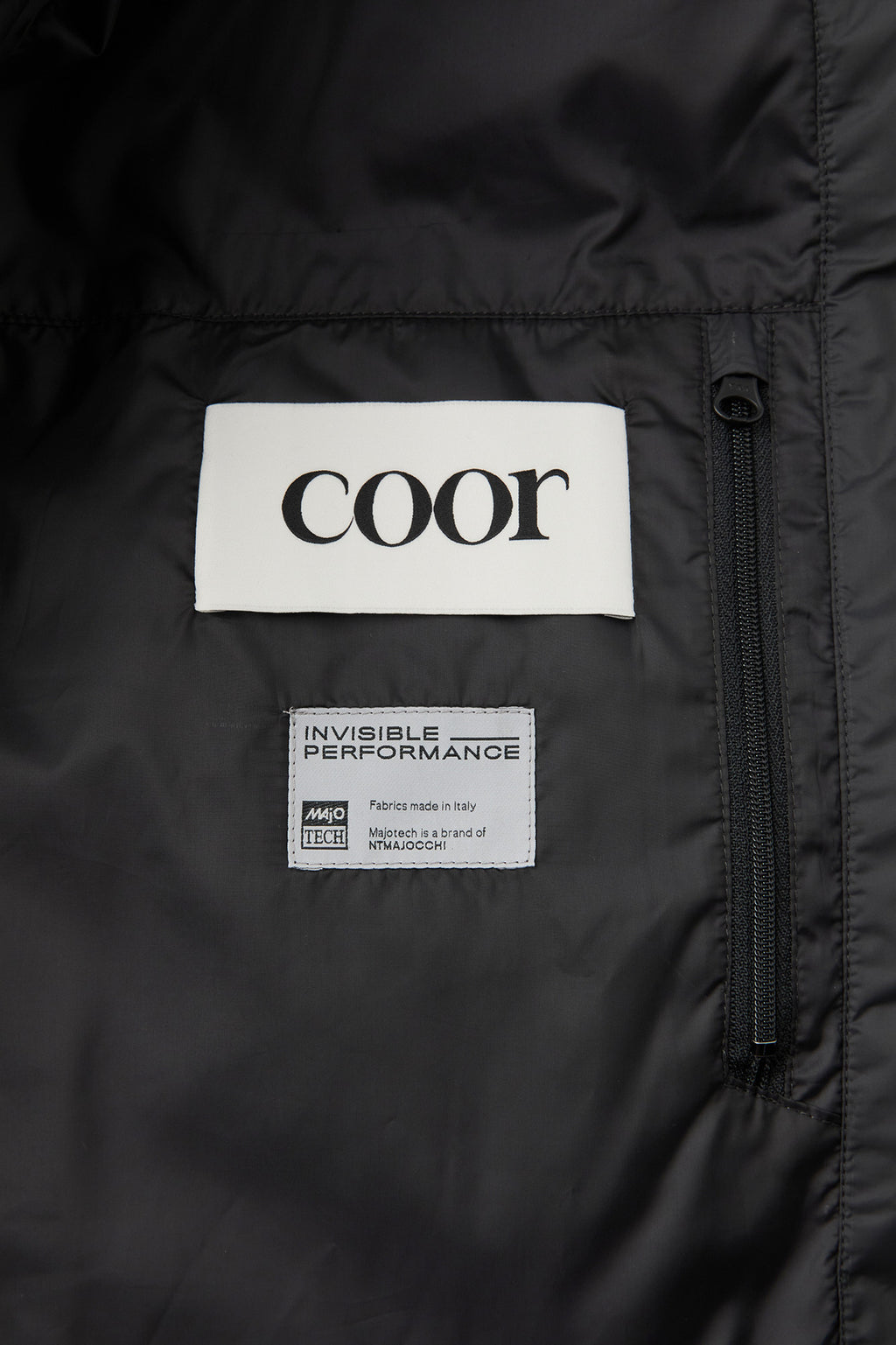 Coor - Majo-Tech Stand Collar Down Jumper (Charcoal) product image 9 | TRAB K-Fashion Australia