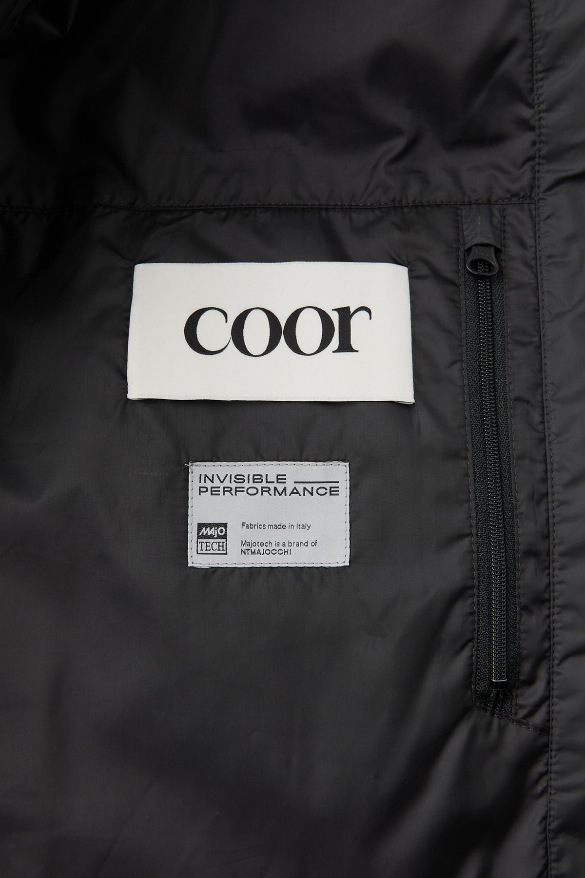 Coor - Majo-Tech Stand Collar Down Jumper (Charcoal) product image 9 | TRAB K-Fashion Australia