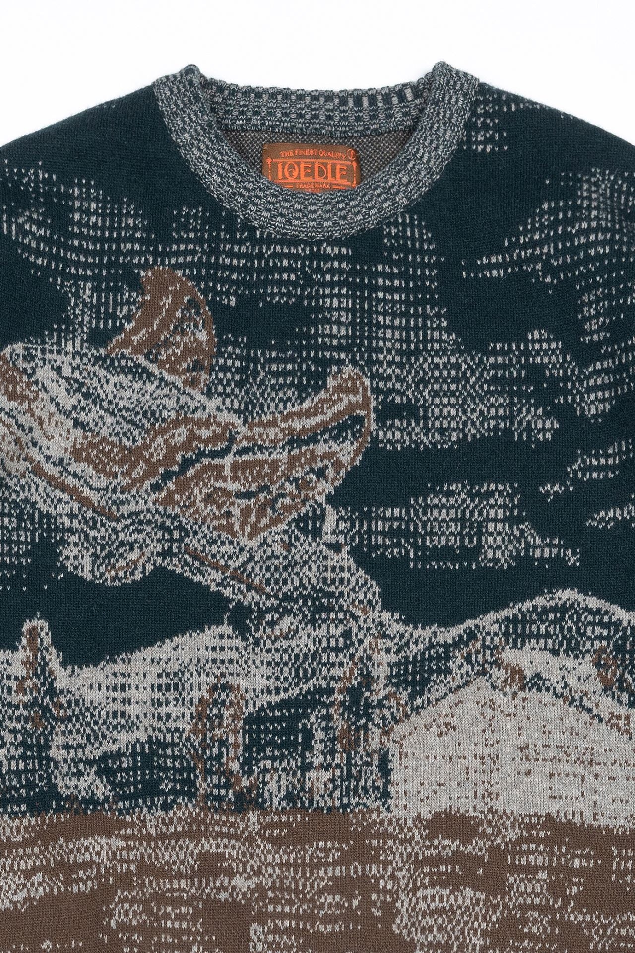 Ioedle - Night Guide Jacquard Knit (Navy) product image 4 | TRAB K-Fashion Australia