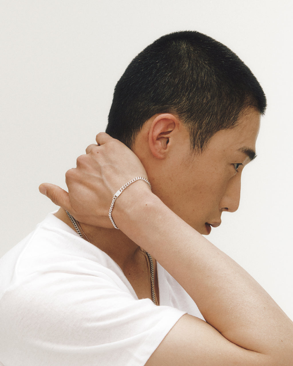 Numbering - Curb Chain Bracelet with A13 Logo #5945 product image 1 | TRAB K-Fashion Australia