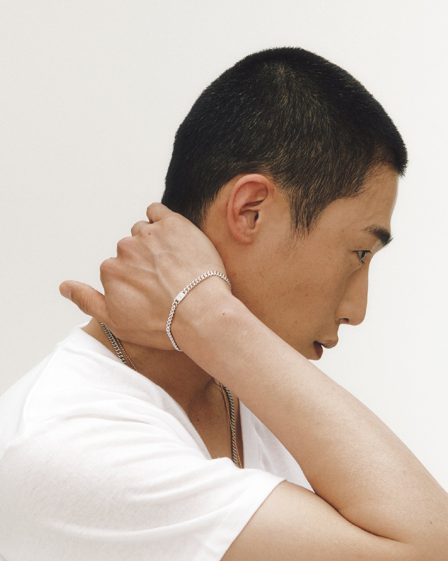 Numbering - Curb Chain Bracelet with A13 Logo #5945 product image 1 | TRAB K-Fashion Australia