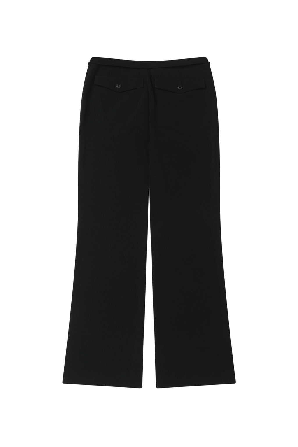 Deinet - Eyelet Point Bootscut Slacks (Black) product image 8 | TRAB K-Fashion Australia