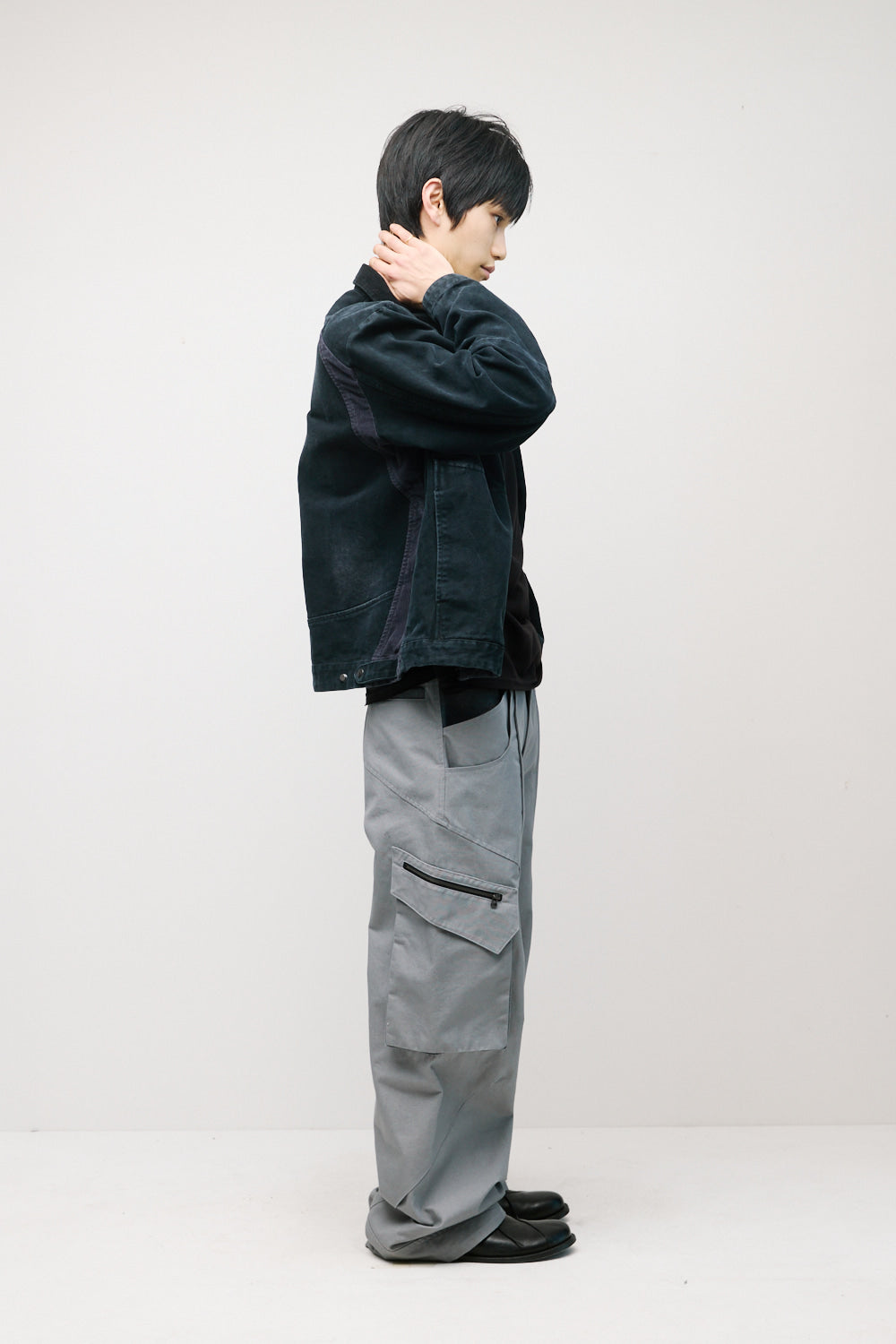 Hatchingroom - Canvas Work Jacket (Faded Black) product image 9 | TRAB K-Fashion Australia