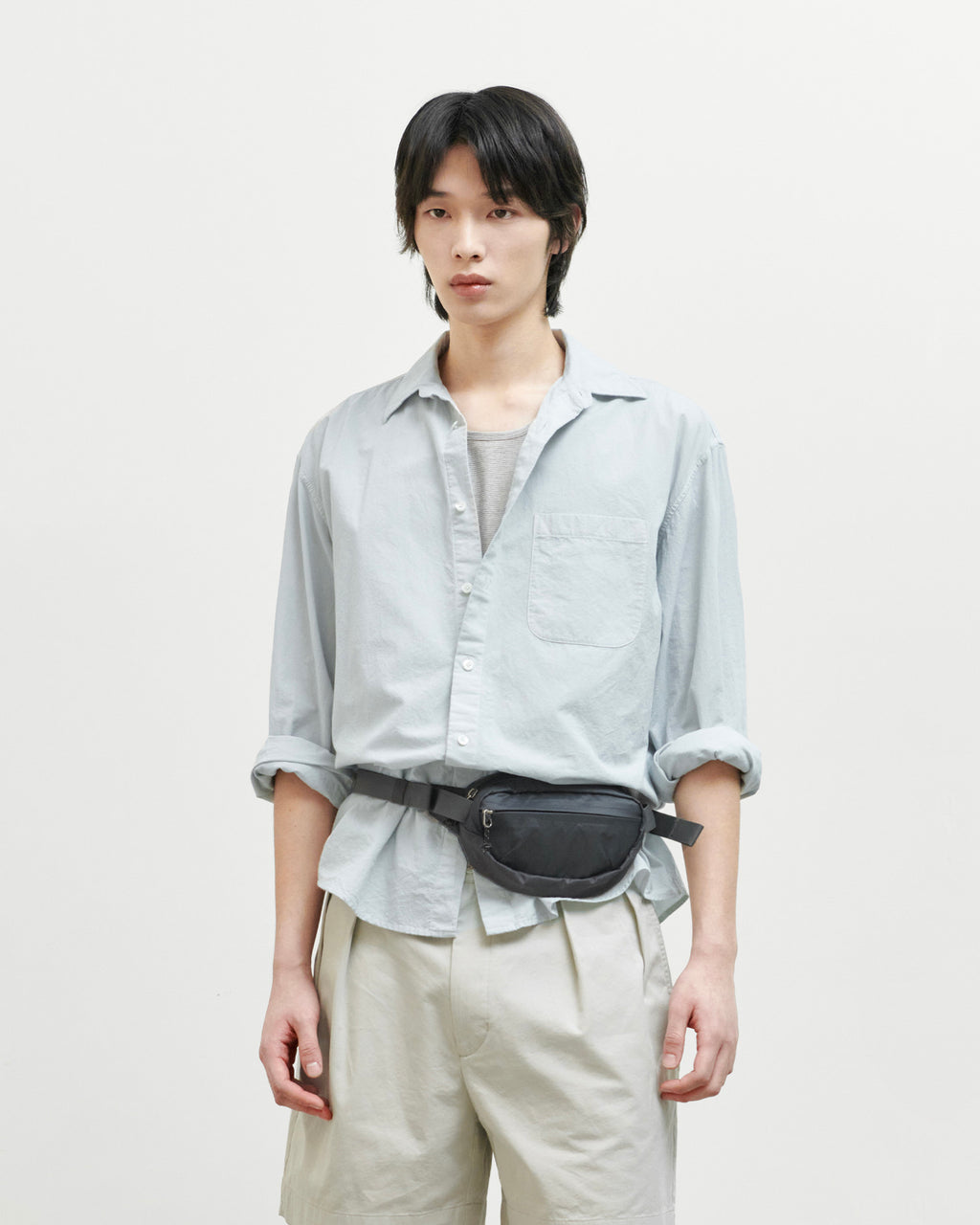 Brownyard - Washed Shirt (Light Grey) product image 1 | TRAB K-Fashion Australia