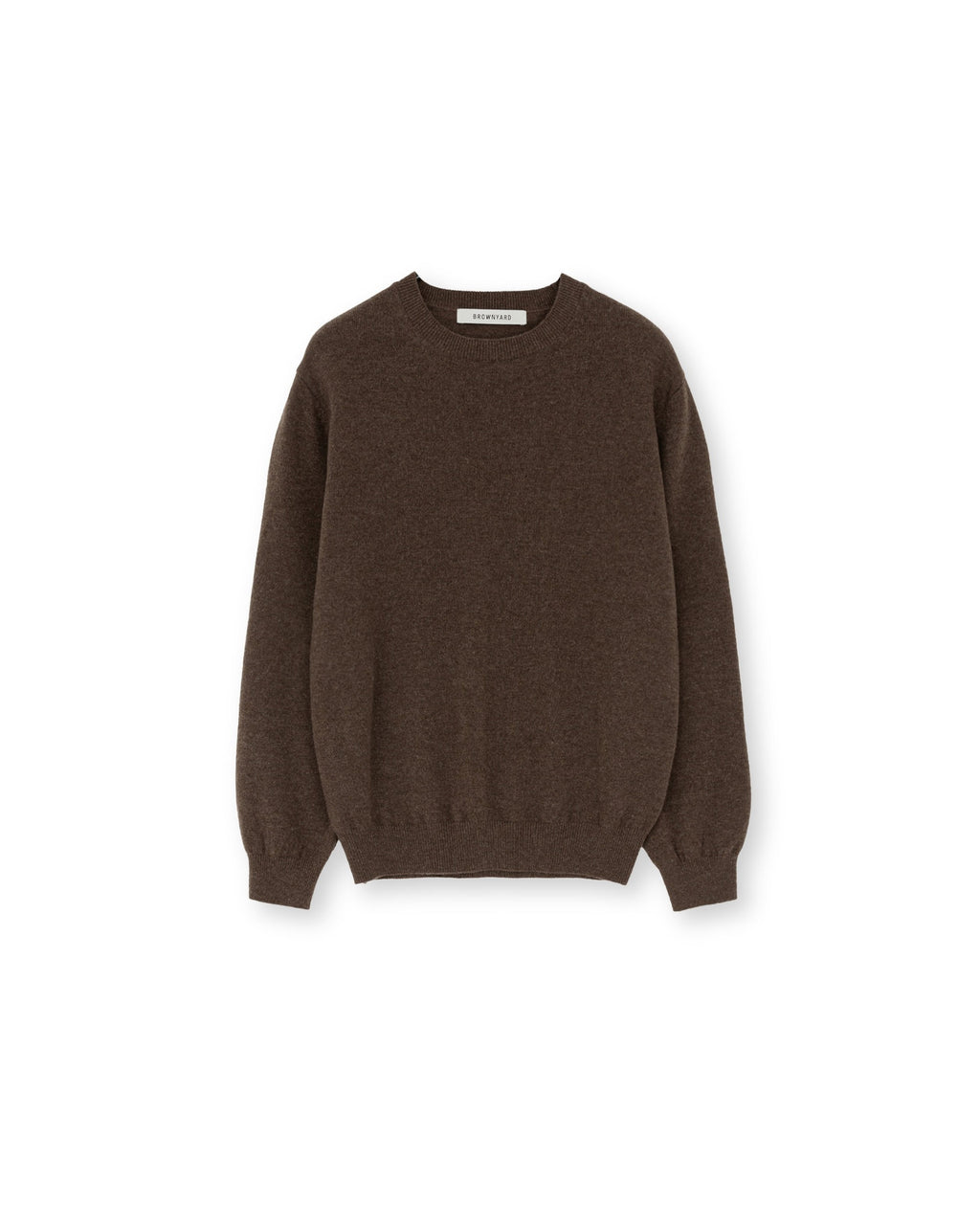 Brownyard - Extra Super Fine Crewneck Knit (Brown) product image 3 | TRAB K-Fashion Australia
