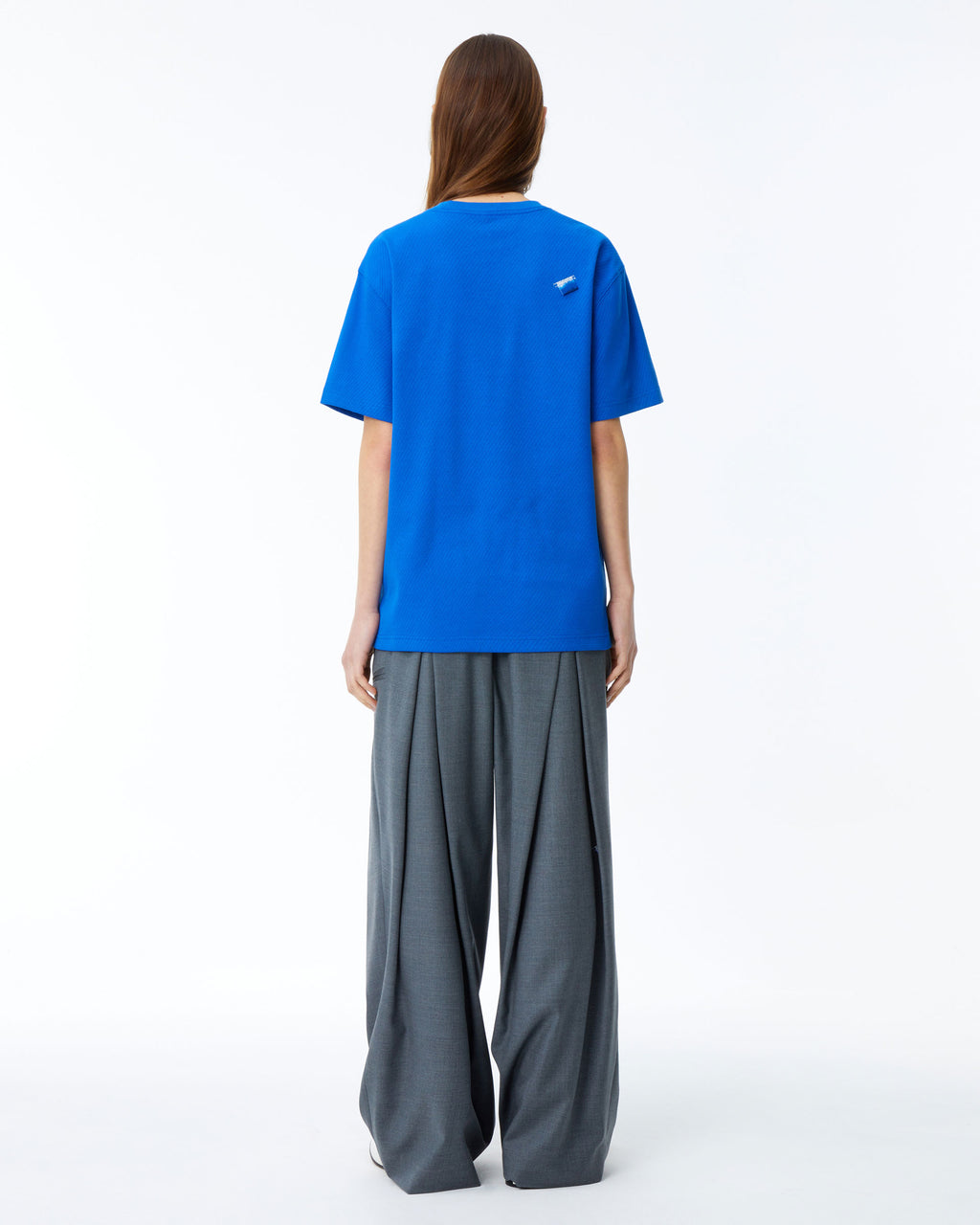 Ader Error - Nolc logo t-shirt (Z-Blue) product image 5 | TRAB K-Fashion Australia