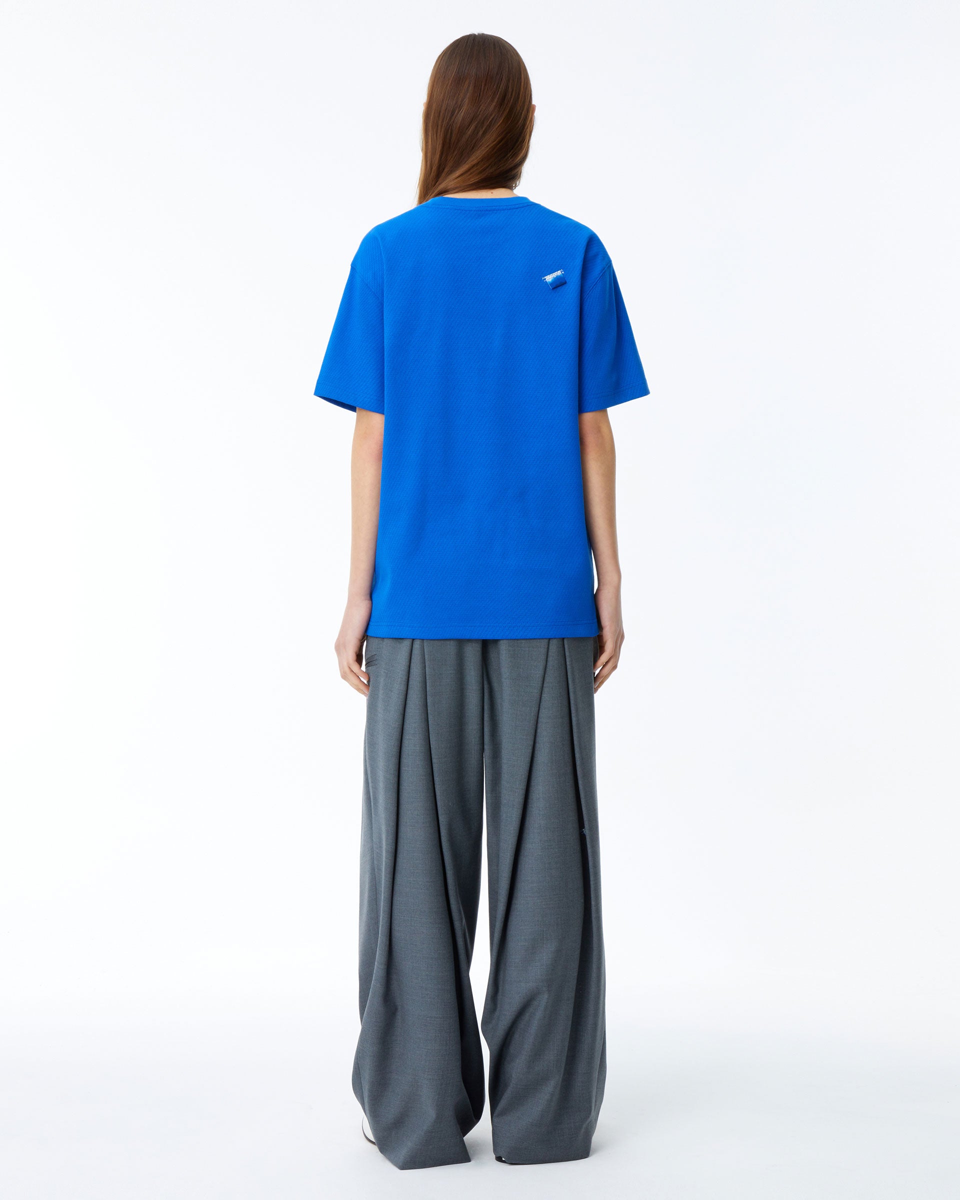 Ader Error - Nolc logo t-shirt (Z-Blue) product image 5 | TRAB K-Fashion Australia