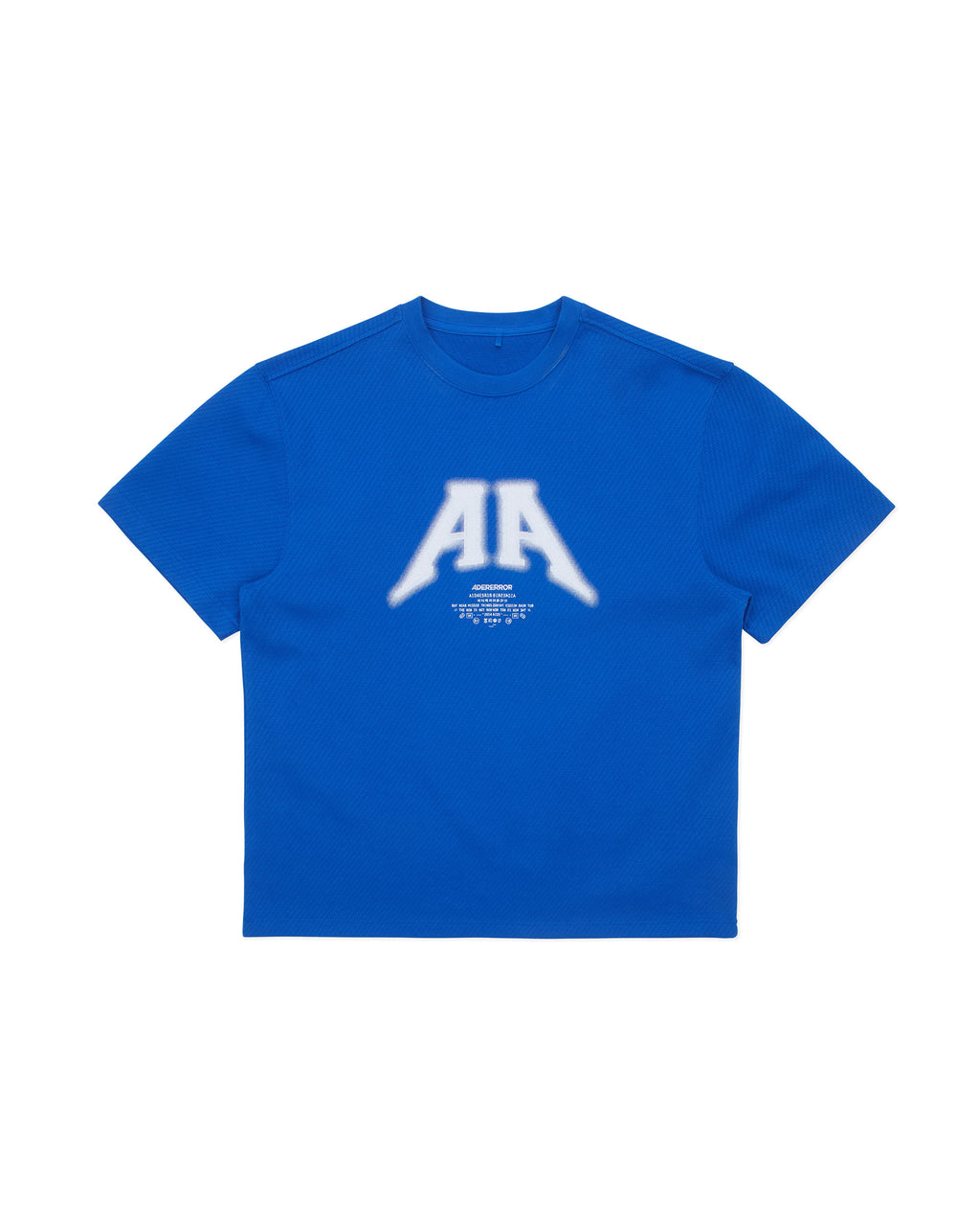 Ader Error - Nolc logo t-shirt (Z-Blue) product image 8 | TRAB K-Fashion Australia