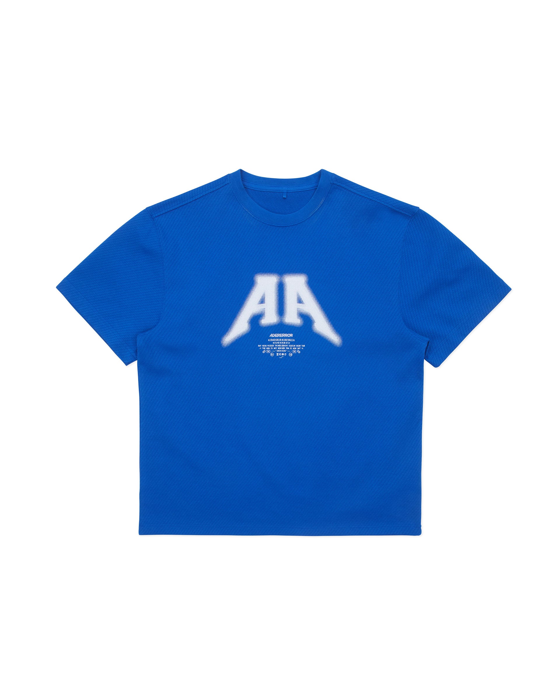 Ader Error - Nolc logo t-shirt (Z-Blue) product image 8 | TRAB K-Fashion Australia