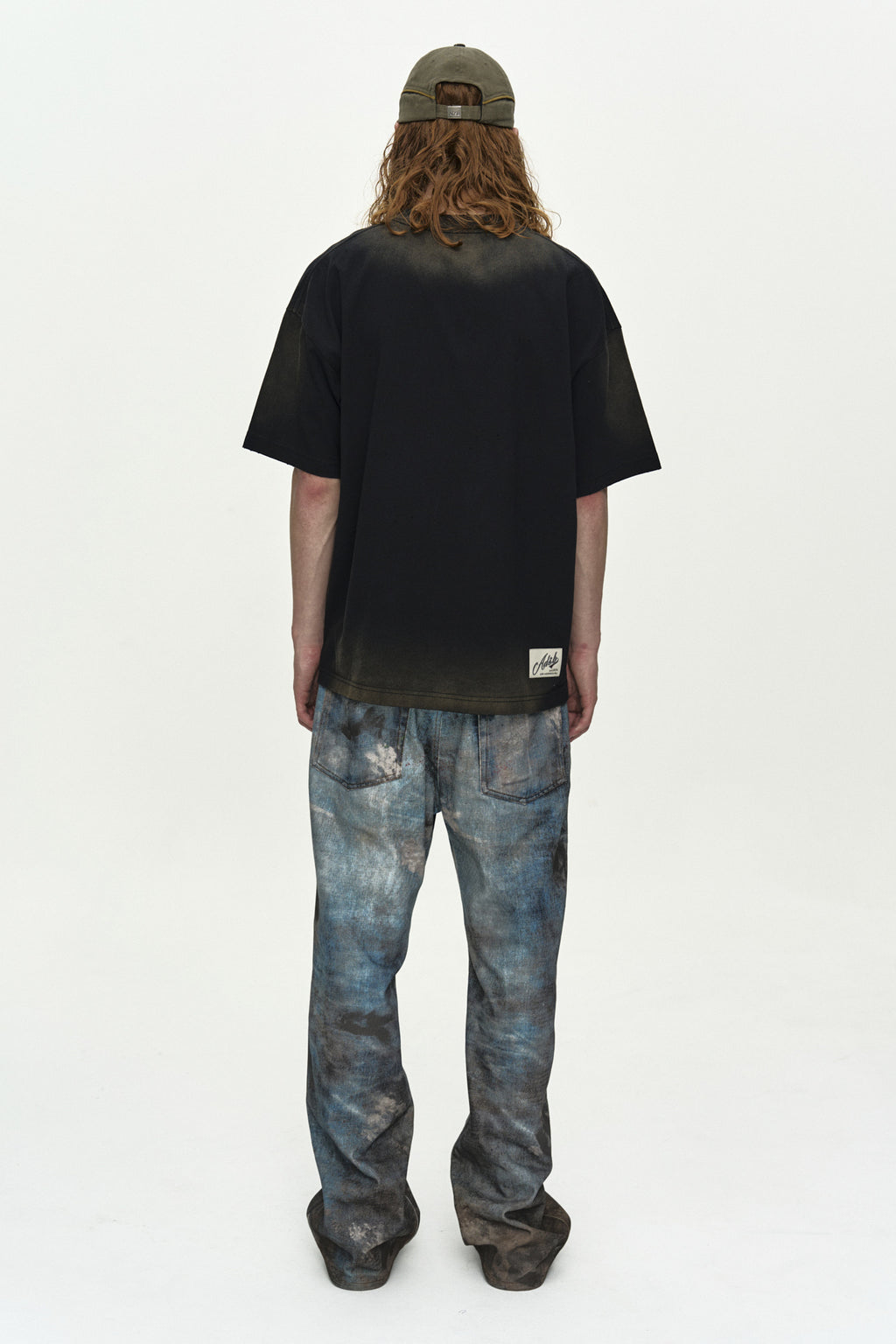 Andersson Bell - (essential) Unisex Spray Washed Heart Message T-Shirt (Essential) product image 10 | TRAB K-Fashion Australia