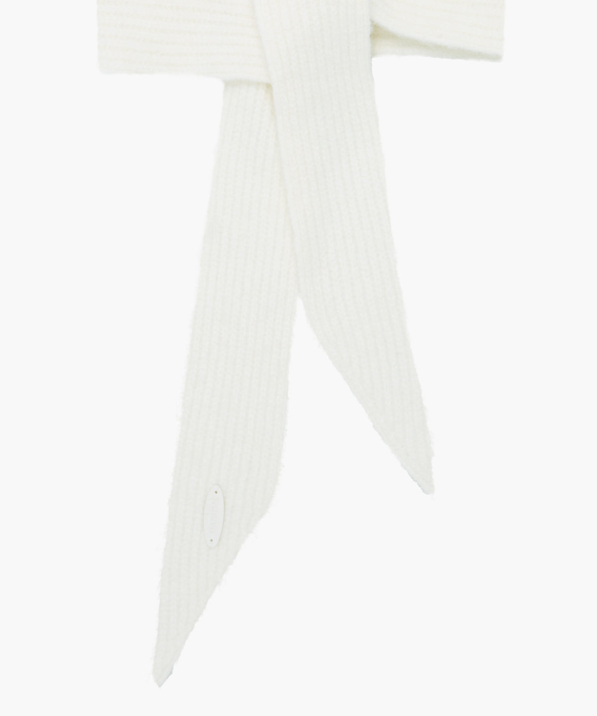 Marithe & Francois Girbaud - Regular Logo Scarf Balaclava (Ivory) product image 4 | TRAB K-Fashion Australia