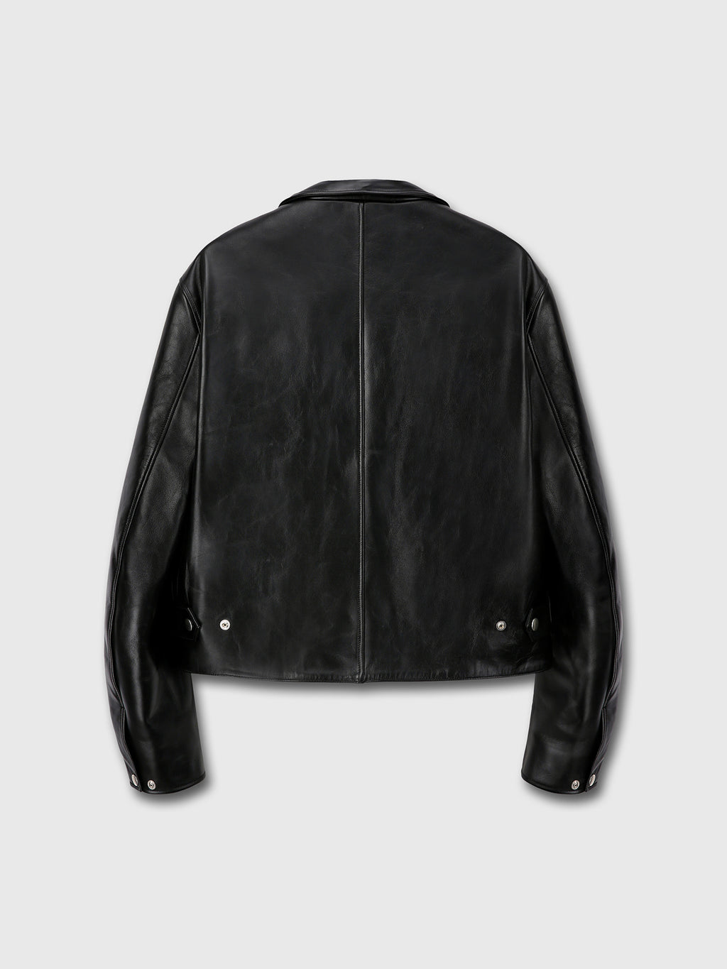 Tonywack - Leather Biker Short Blouson (Black) product image 8 | TRAB K-Fashion Australia