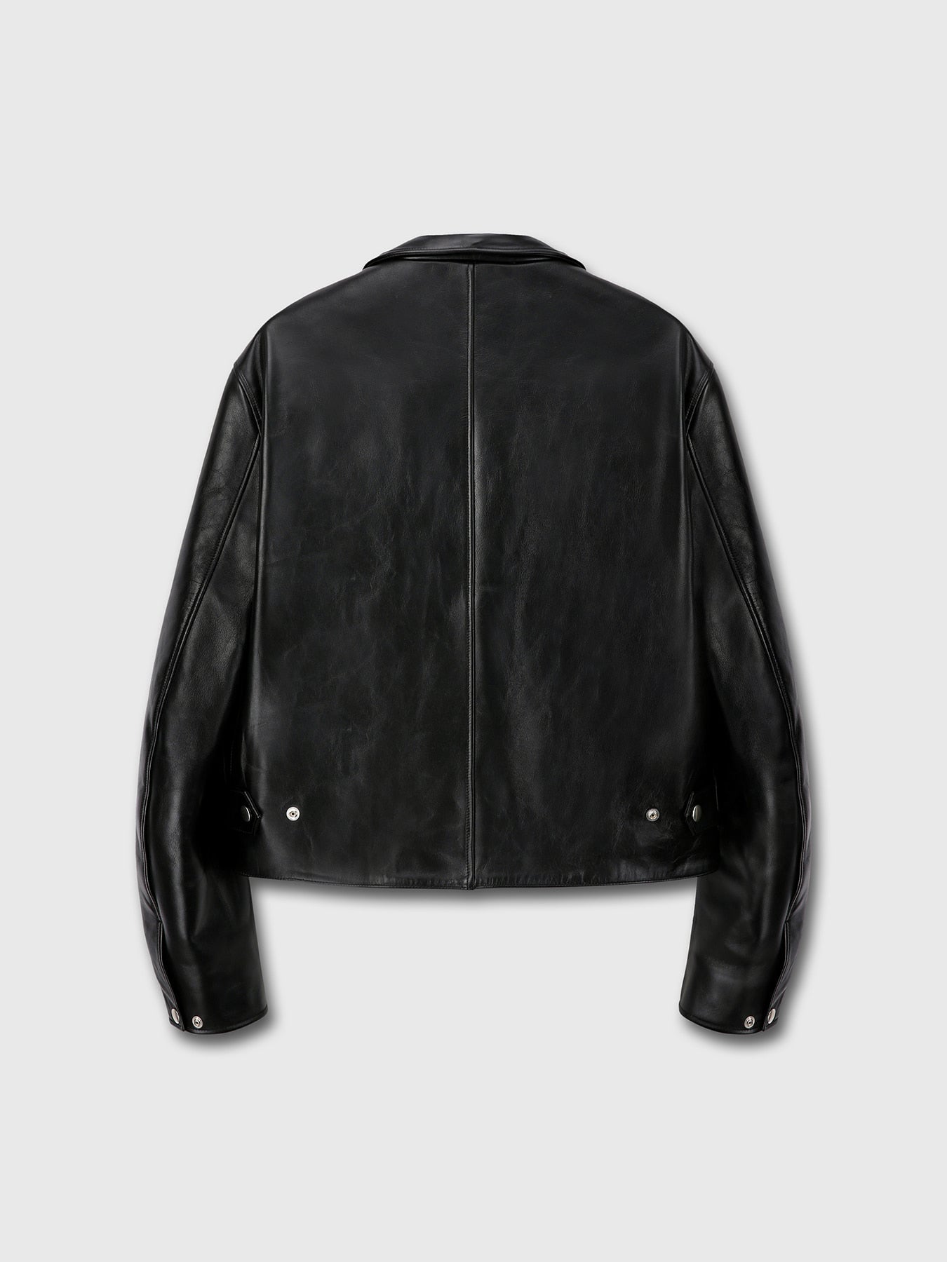 Tonywack - Leather Biker Short Blouson (Black) product image 8 | TRAB K-Fashion Australia