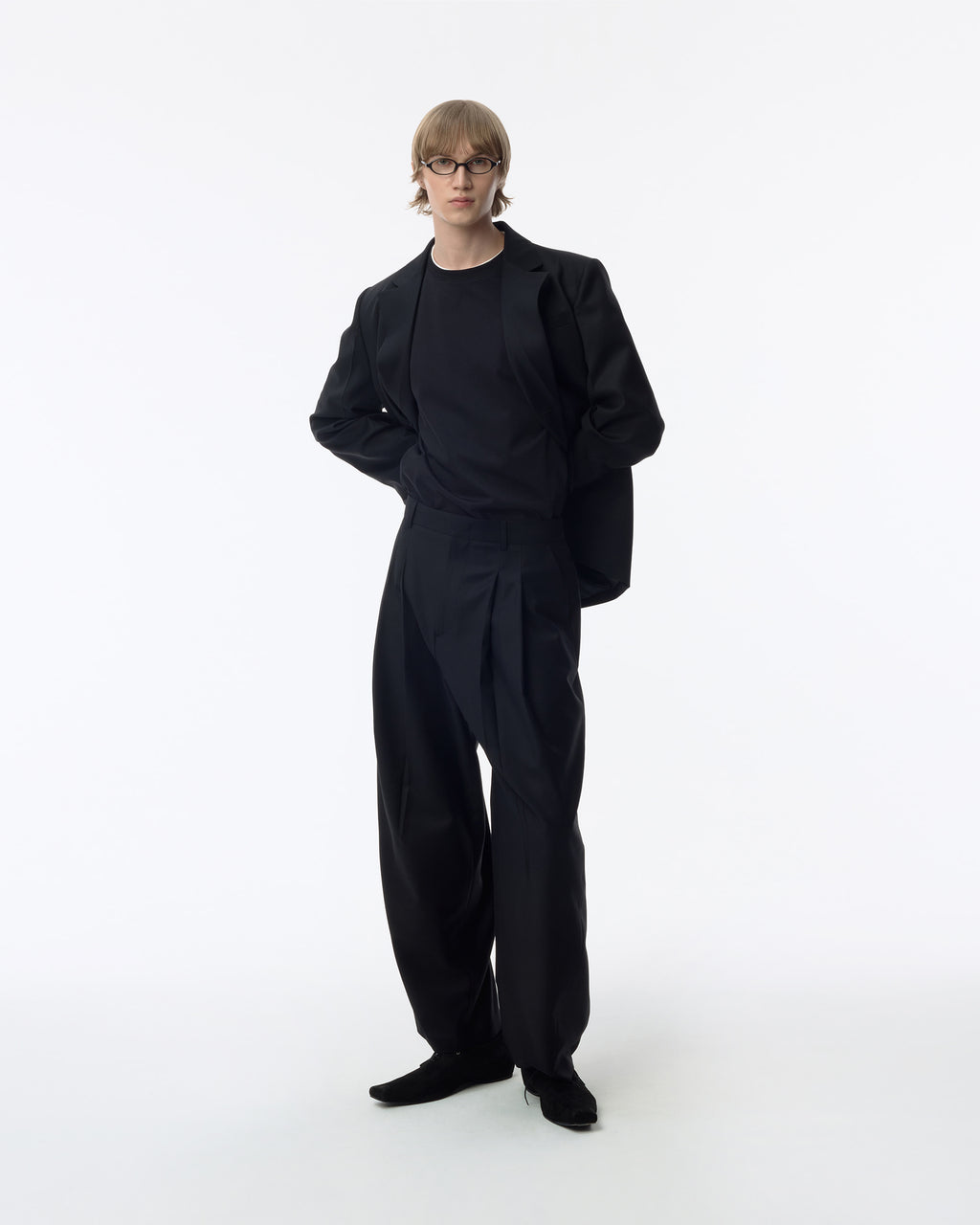 Ader Error - Sig; BK Tag blazer 01 (Noir) product image 14 | TRAB K-Fashion Australia
