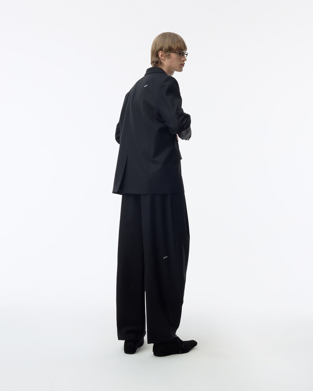 Ader Error - Sig; BK Tag blazer 01 (Noir) product image 15 | TRAB K-Fashion Australia