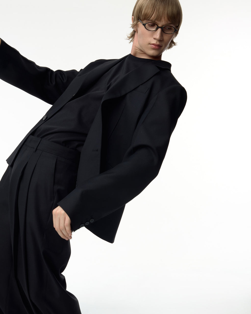 Ader Error - Sig; BK Tag blazer 01 (Noir) product image 19 | TRAB K-Fashion Australia