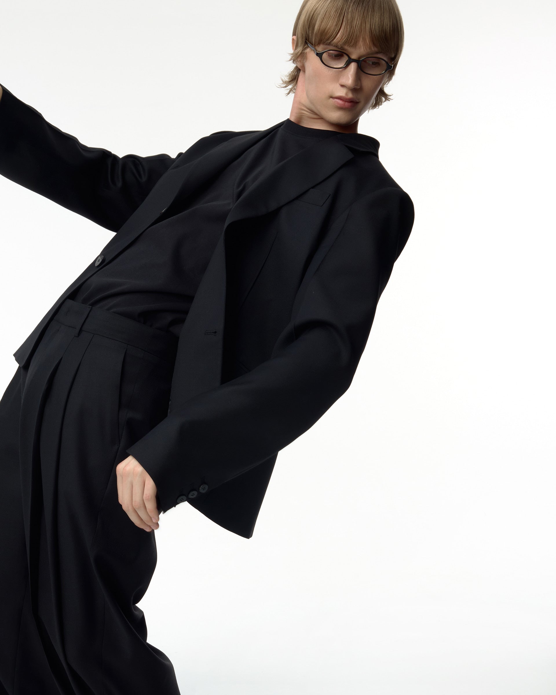 Ader Error - Sig; BK Tag blazer 01 (Noir) product image 19 | TRAB K-Fashion Australia