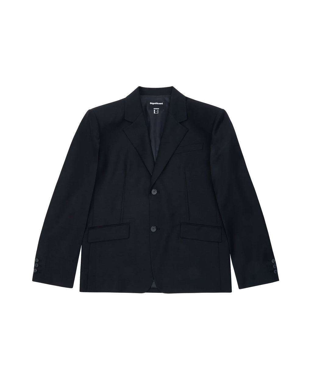 Ader Error - Sig; BK Tag blazer 01 (Noir) product image 12 | TRAB K-Fashion Australia