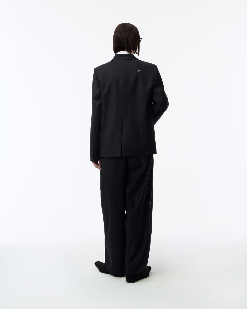 Ader Error - Sig; BK Tag blazer 01 (Noir) product image 3 | TRAB K-Fashion Australia