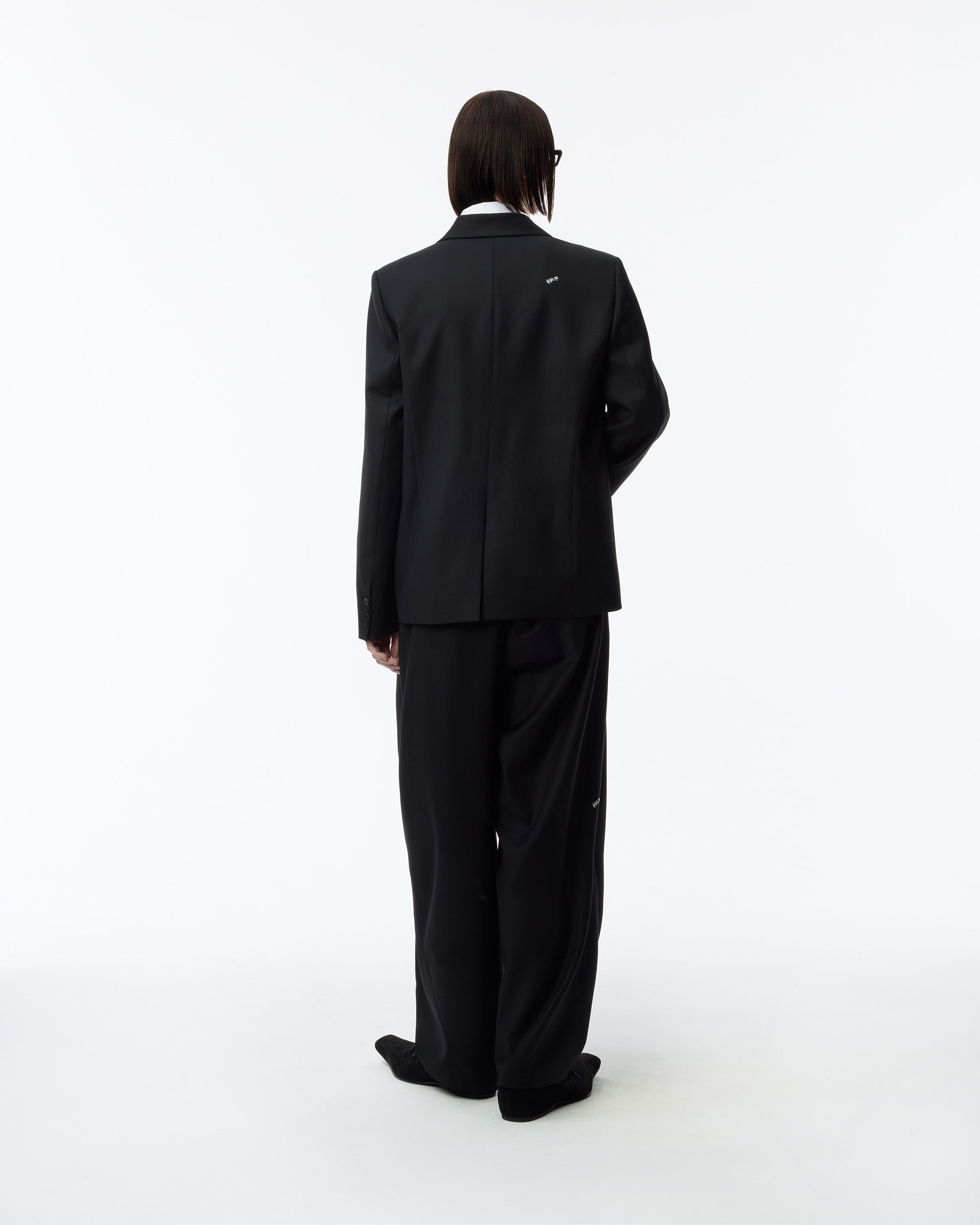 Ader Error - Sig; BK Tag blazer 01 (Noir) product image 3 | TRAB K-Fashion Australia