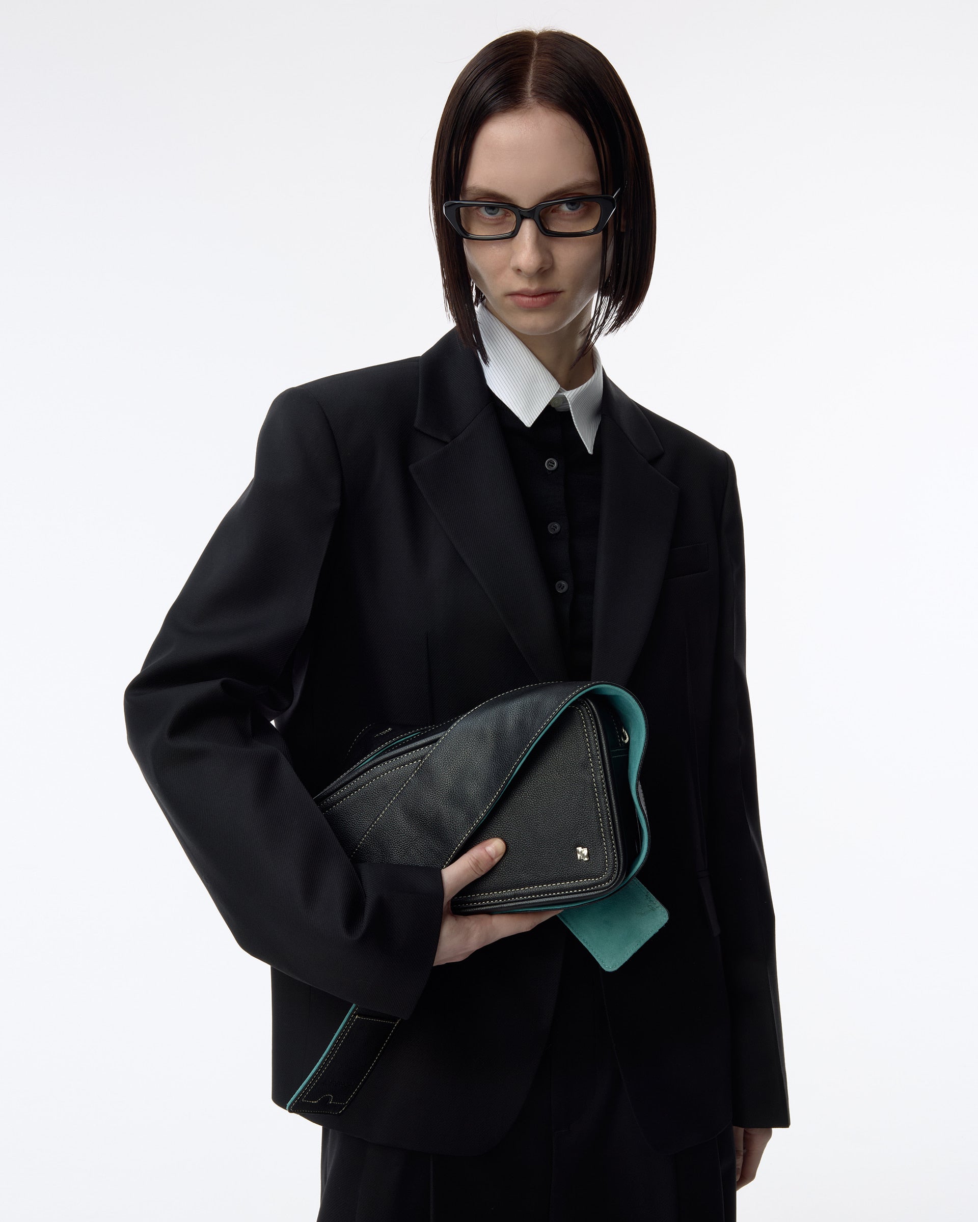 Ader Error - Sig; BK Tag blazer 01 (Noir) product image 4 | TRAB K-Fashion Australia