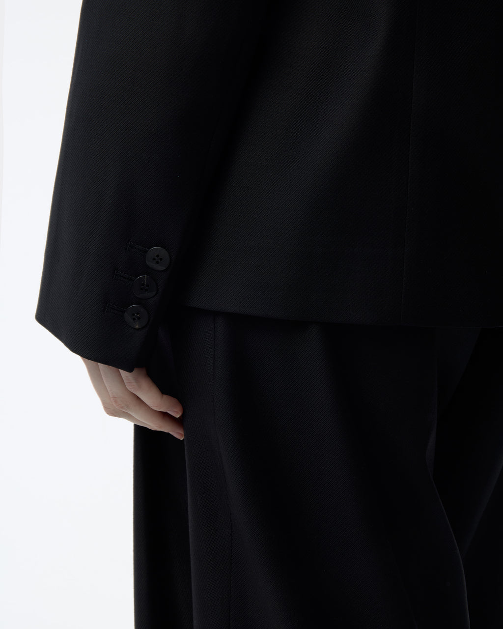 Ader Error - Sig; BK Tag blazer 01 (Noir) product image 7 | TRAB K-Fashion Australia