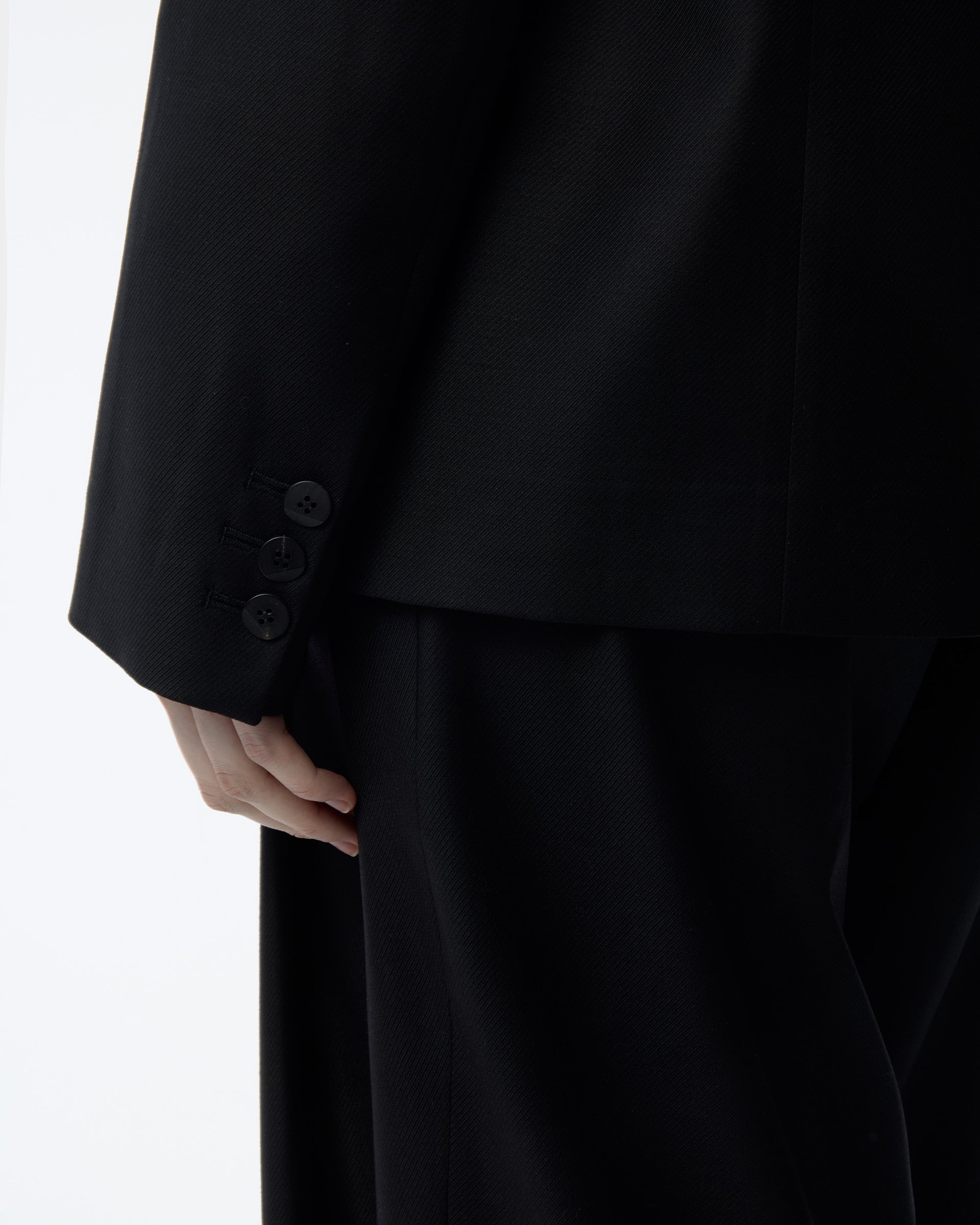 Ader Error - Sig; BK Tag blazer 01 (Noir) product image 7 | TRAB K-Fashion Australia