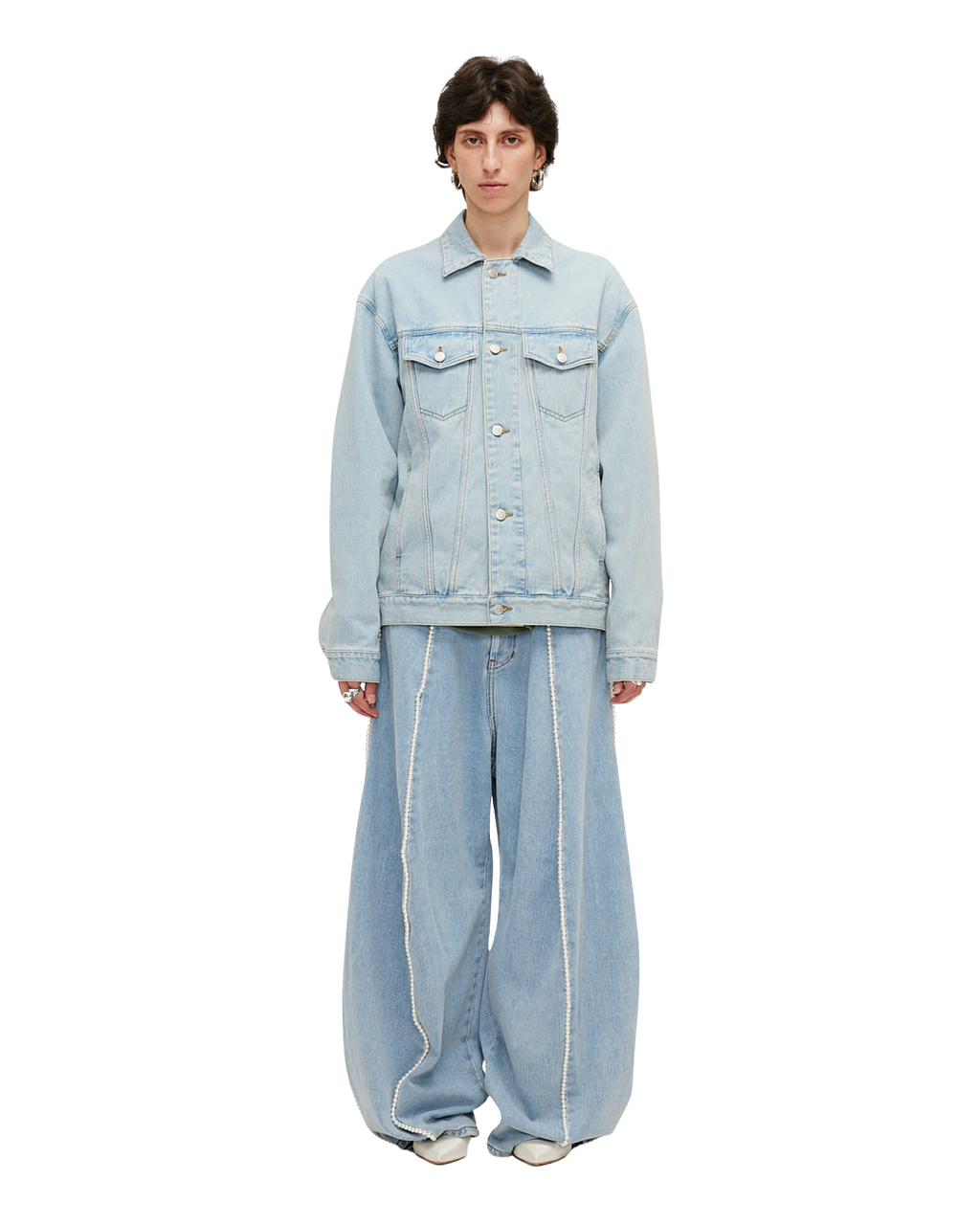 Kimhe Kim - Denim Jacket (Blue) product image 1 | TRAB K-Fashion Australia
