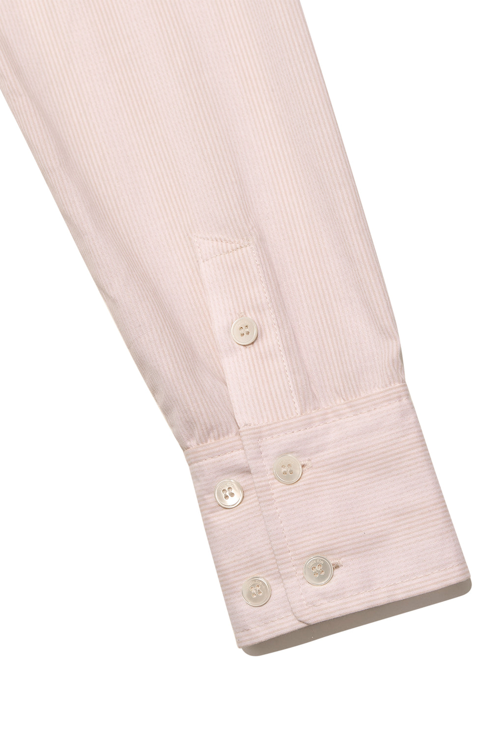 Matin Kim - Cuffs Button Point Stripe Shirt (Light Pink) product image 4 | TRAB K-Fashion Australia