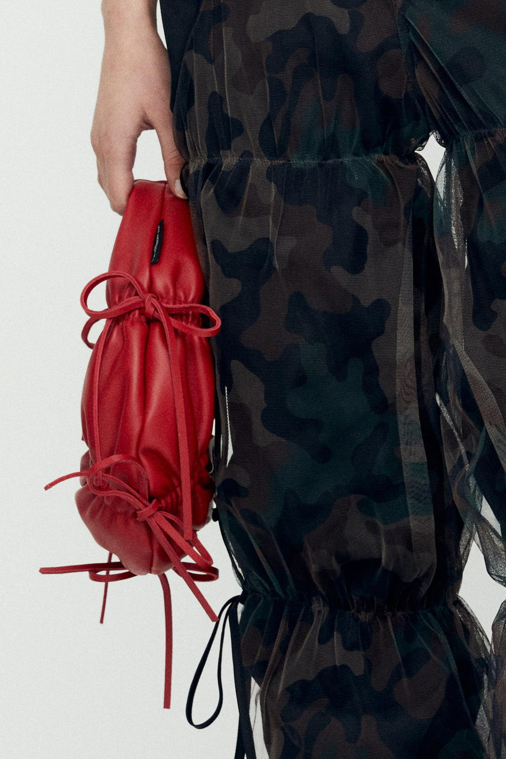 Andersson Bell - Small Dumpling Leather Bag (Red) product image 9 | TRAB K-Fashion Australia