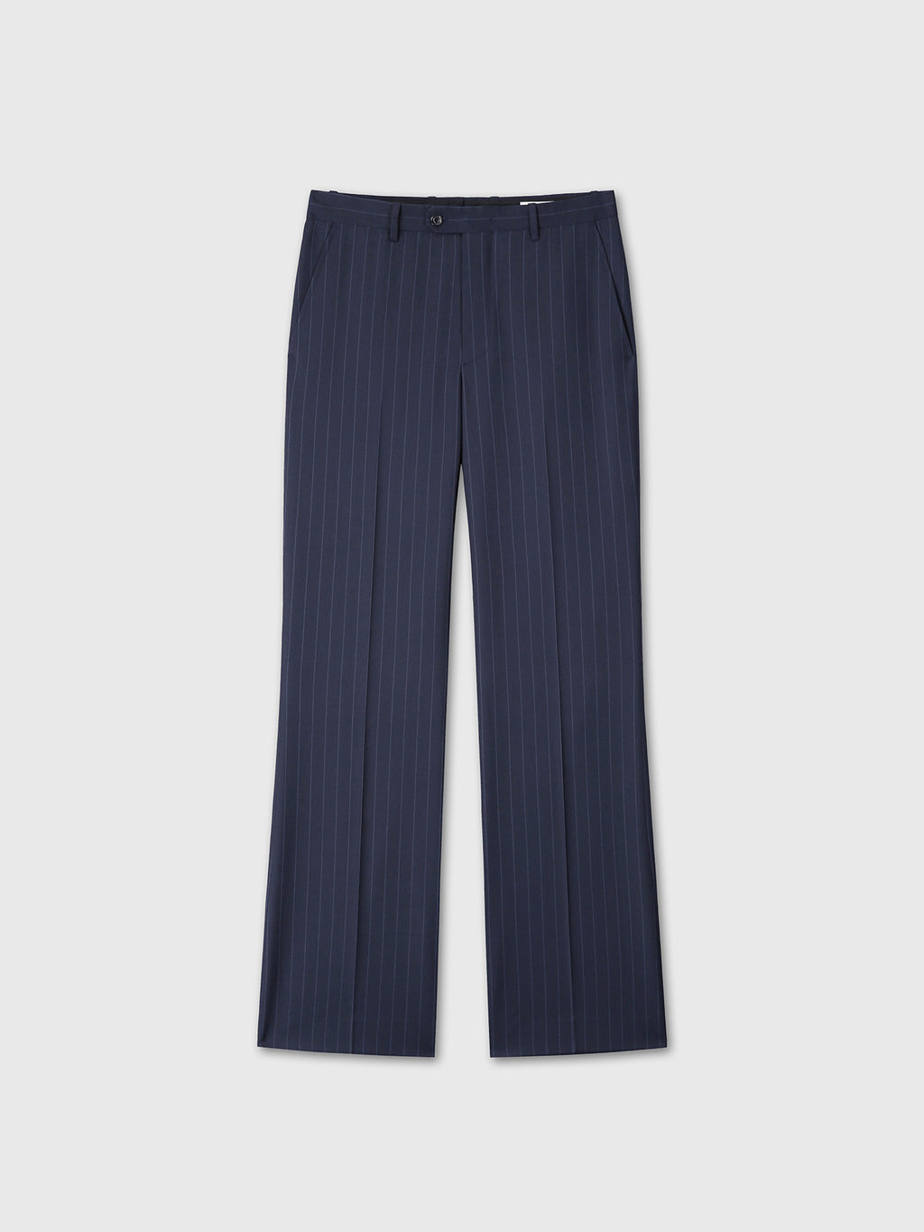 Tonywack - Tropical Wool Flared Trousers (Navy Stripe) product image 9 | TRAB K-Fashion Australia