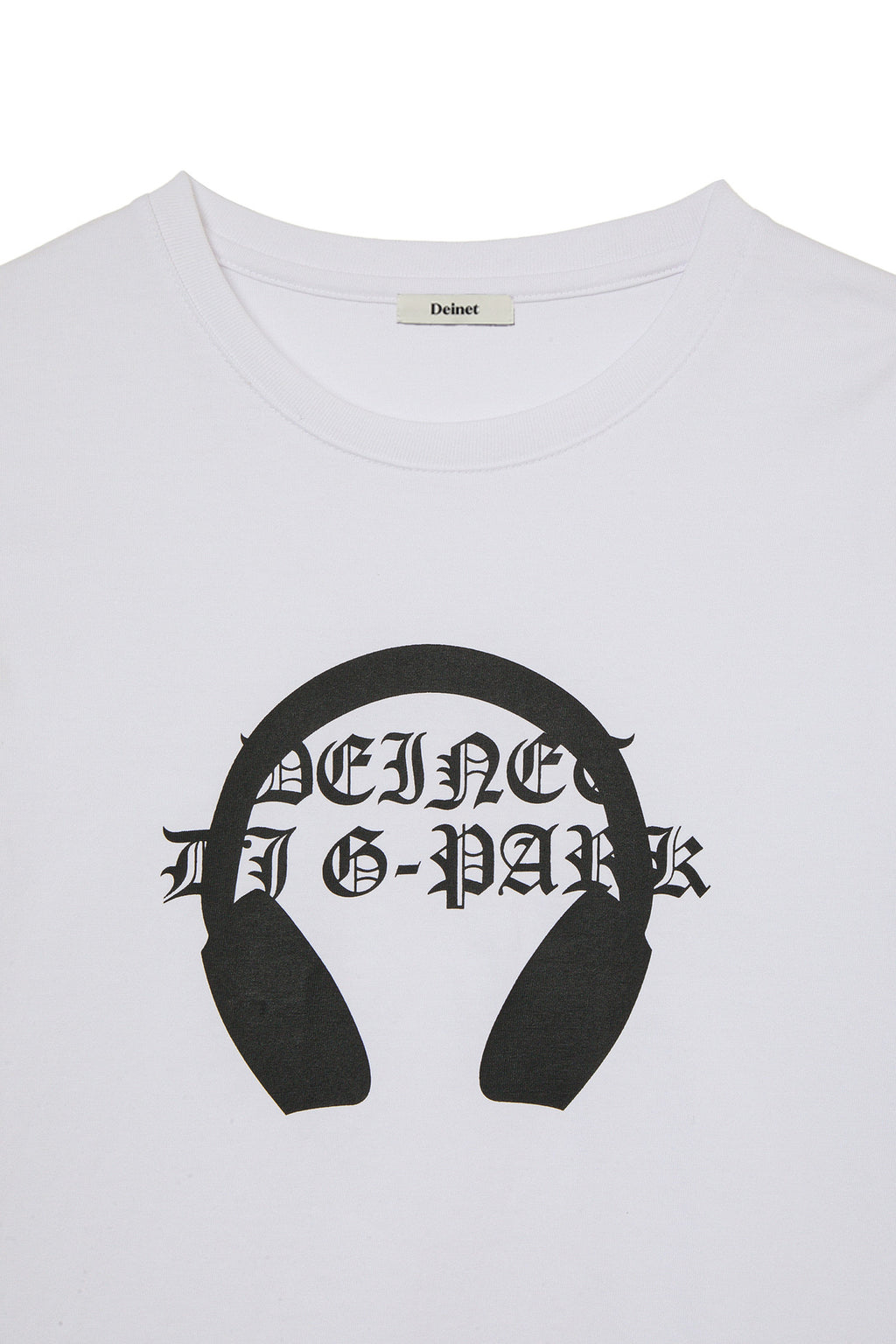 Deinet - Headset Basic T-Shirt (White) product image 3 | TRAB K-Fashion Australia