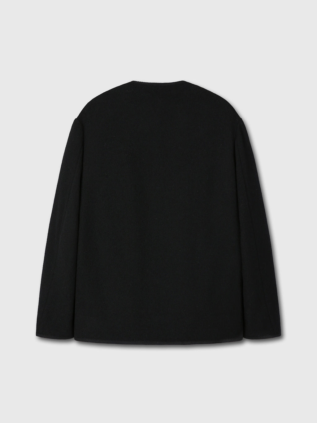 Tonywack - Wool Tweed Buttoned Blouson (Black) product image 11 | TRAB K-Fashion Australia