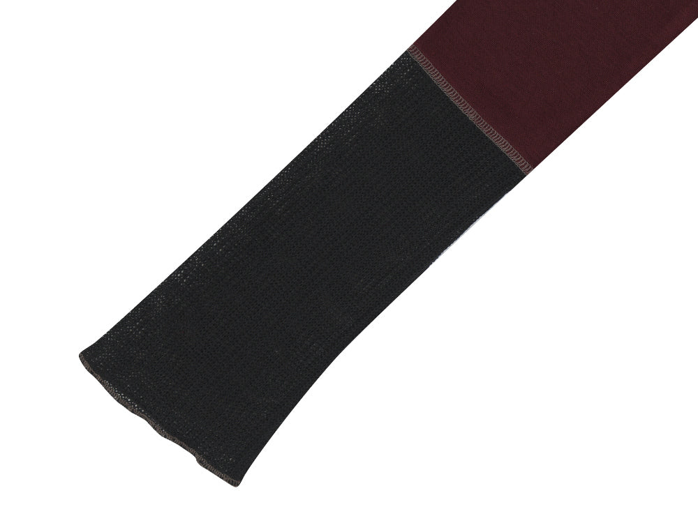 Coyseio - Net Stitch Longsleeves (Plum Red) product image 14 | TRAB K-Fashion Australia