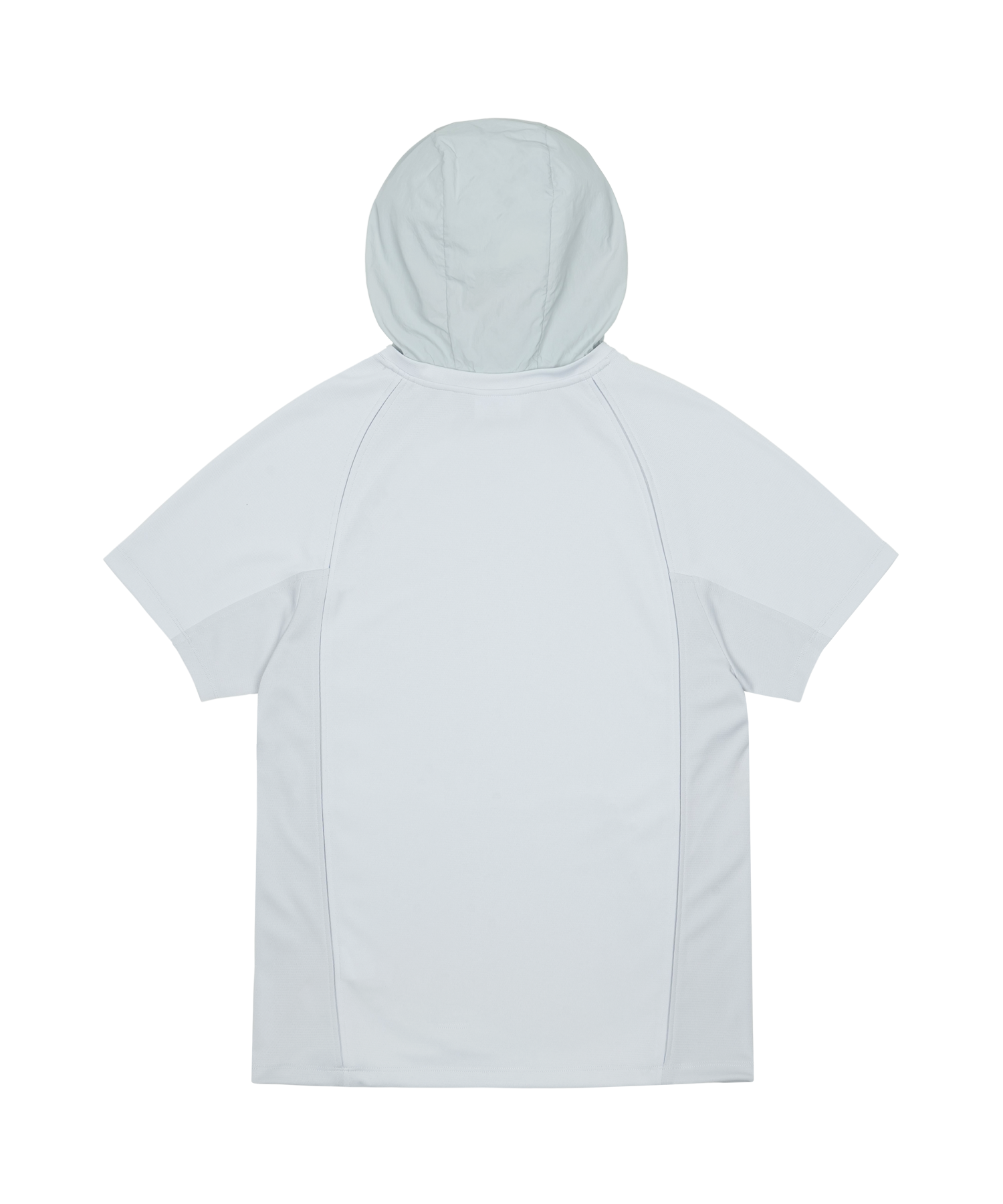 San San Gear - Hooded Mesh T-Shirt (Sky Blue) product image 5 | TRAB K-Fashion Australia