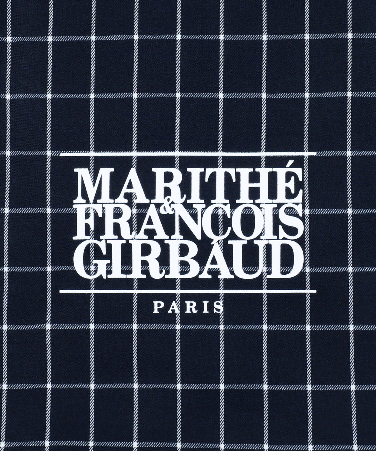 Marithe & Francois Girbaud - Classic Logo Check Eco Bag (Navy) product image 3 | TRAB K-Fashion Australia