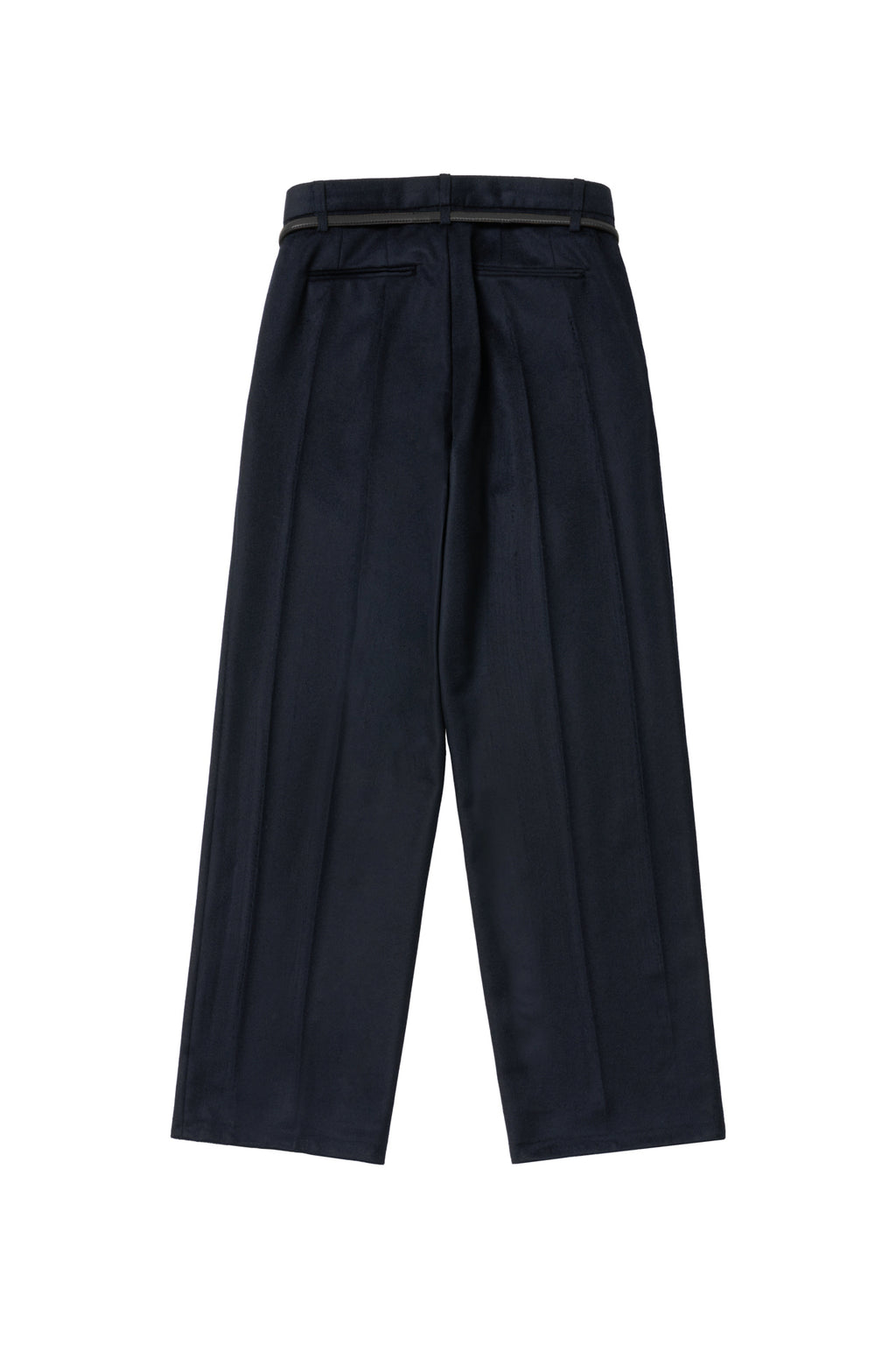 STU - Crease Belt Slacks In Cashmere (Navy) product image 12 | TRAB K-Fashion Australia