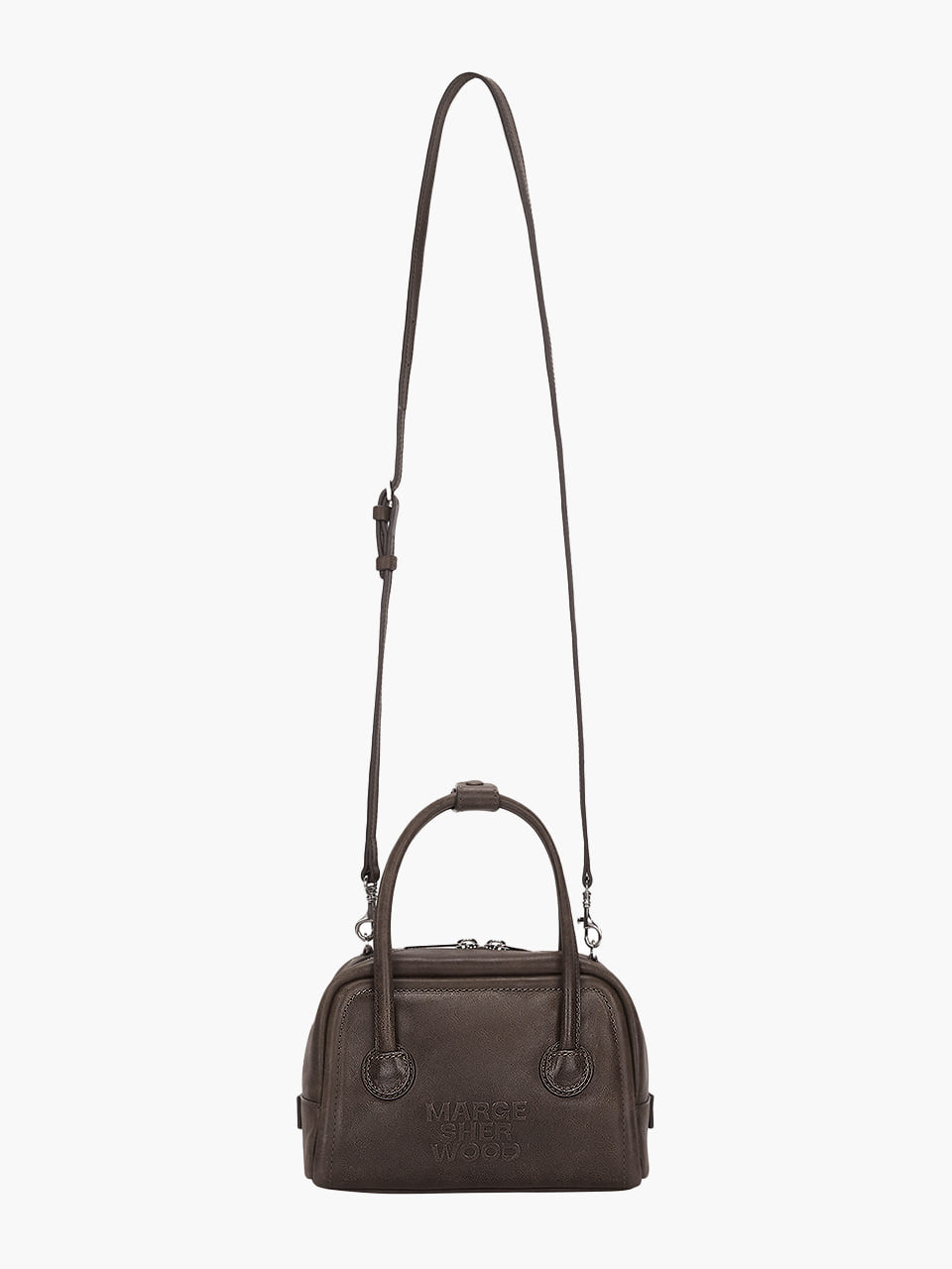 Marge Sherwood - Soft Tote Mini (Washed Brown Pull-Up) product image 8 | TRAB K-Fashion Australia