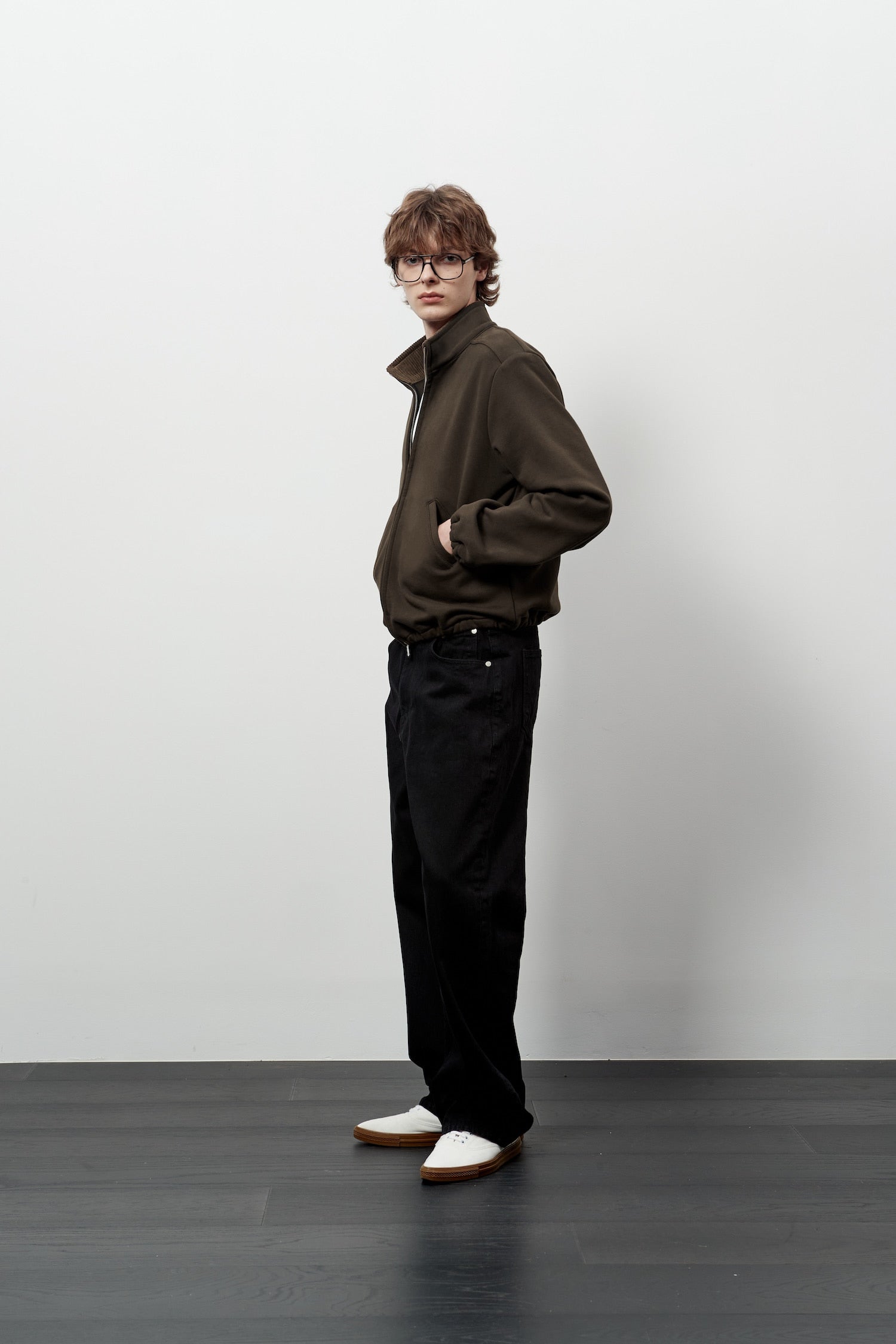Stu - French Terry Jacket (Brown) product image 8 | TRAB K-Fashion Australia