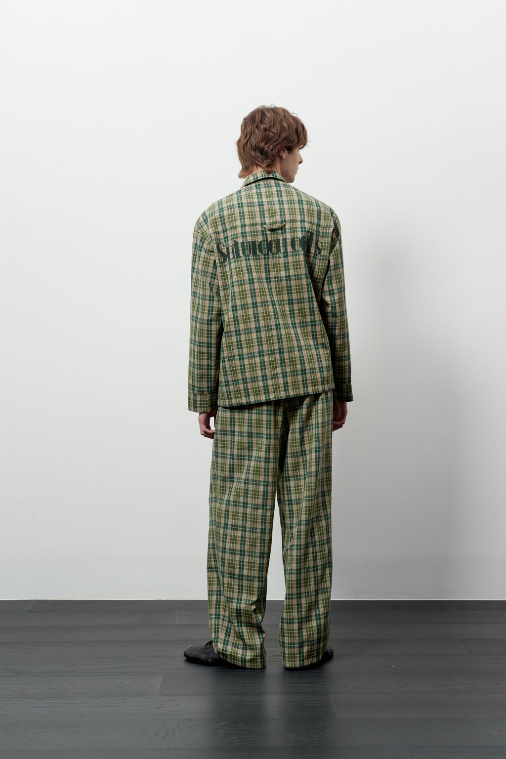 Stu - Check Pajama Set (Green) product image 7 | TRAB K-Fashion Australia