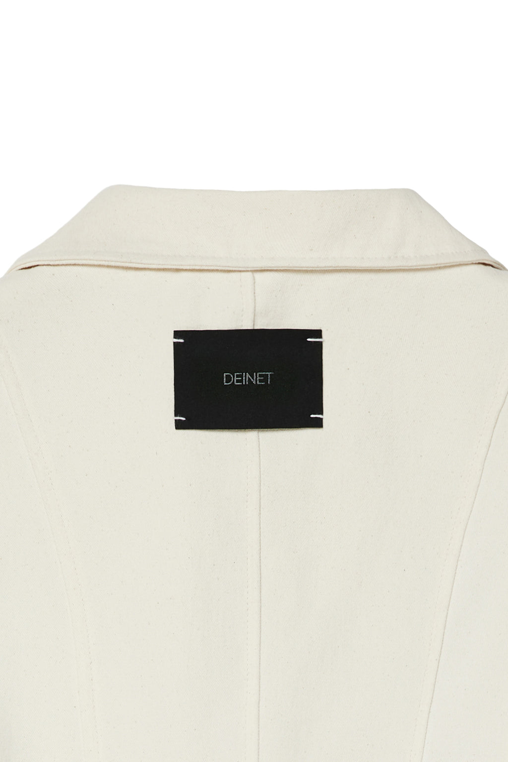 Deinet - Deinet Belted Cotton Jacket (Cream) product image 16 | TRAB K-Fashion Australia