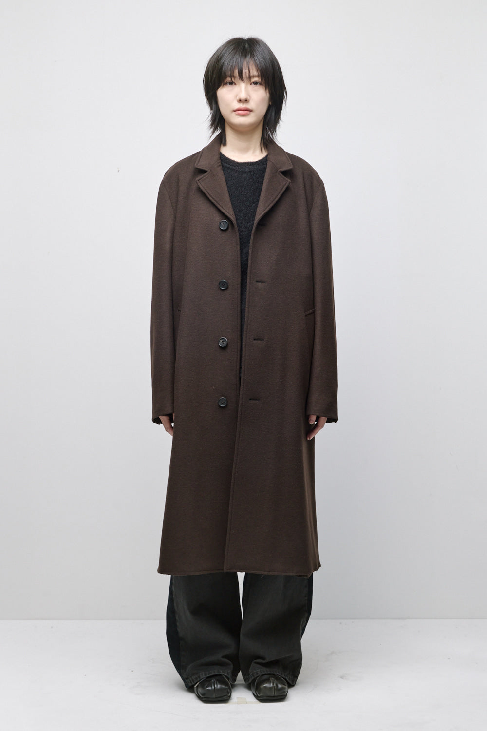 Hatchingroom - Chesterfield Coat Dark (Brown) product image 18 | TRAB K-Fashion Australia