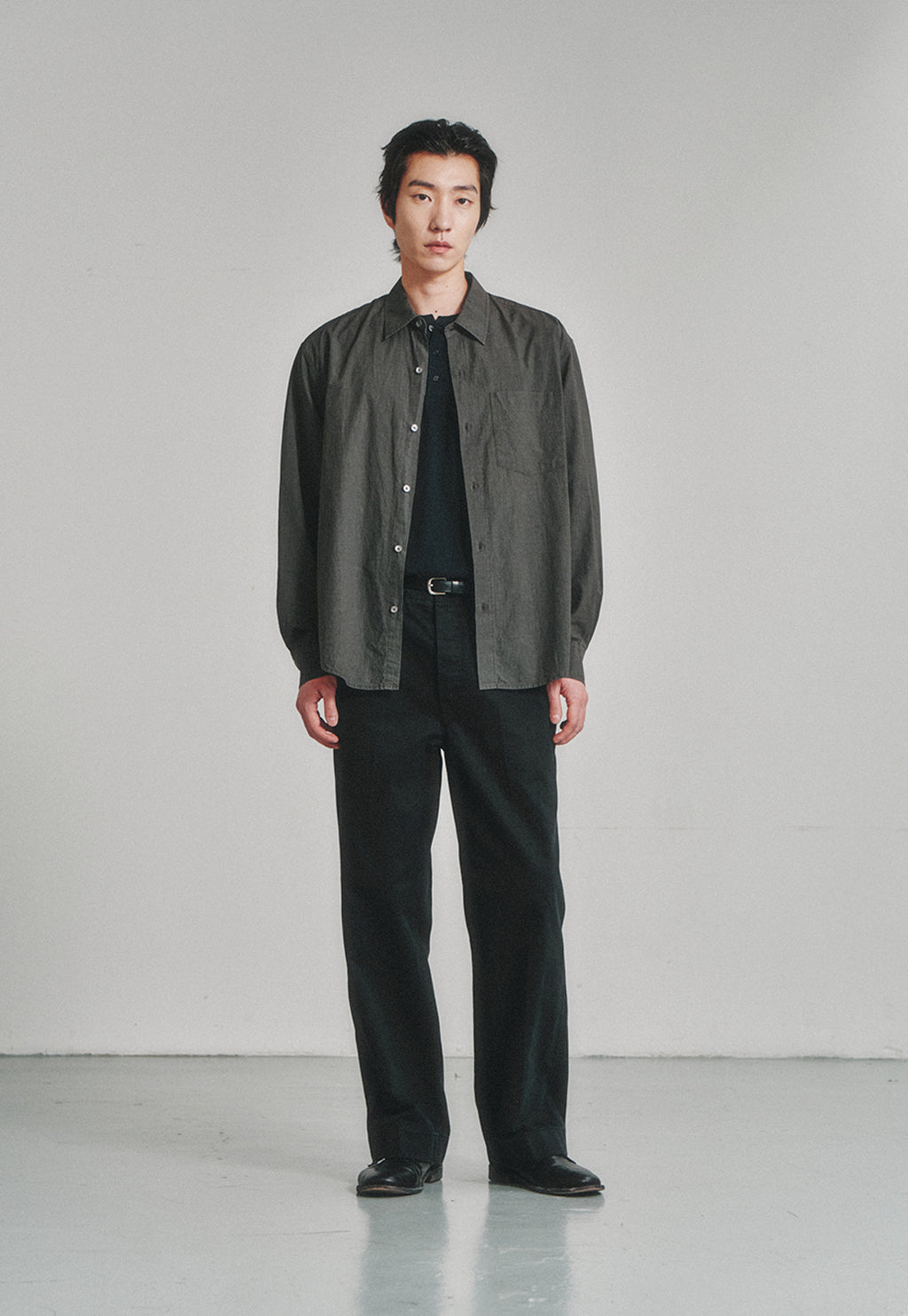 Art if acts - Sunny Dry Typewriter Shirt (Faded Black) product image 2 | TRAB K-Fashion Australia