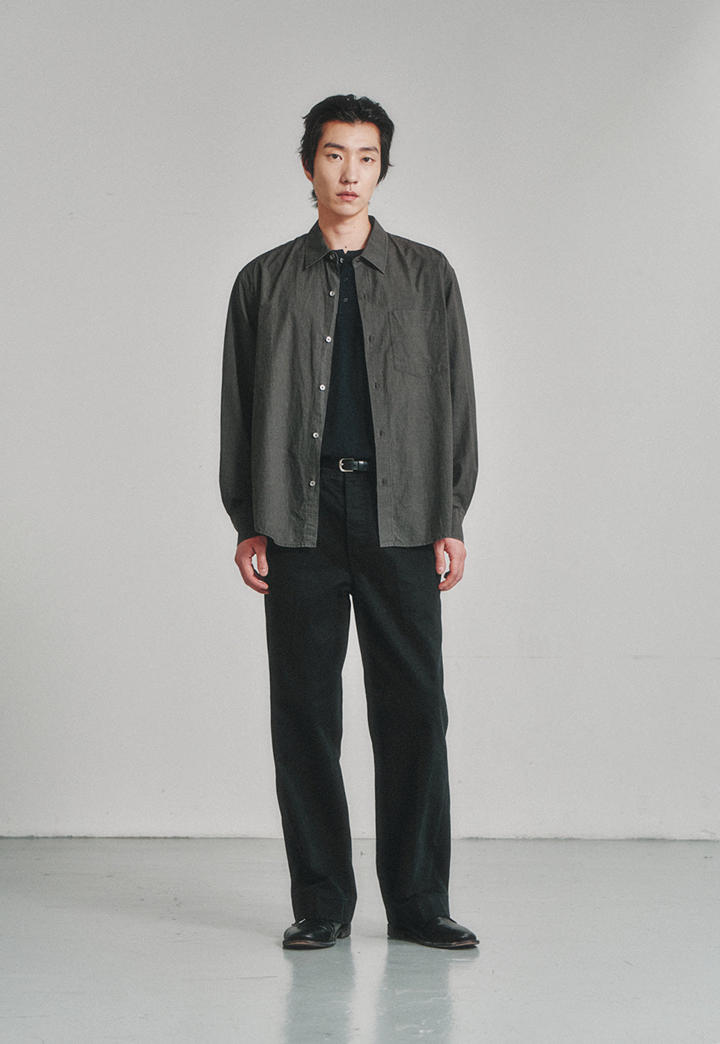 Art if acts - Sunny Dry Typewriter Shirt (Faded Black) product image 2 | TRAB K-Fashion Australia